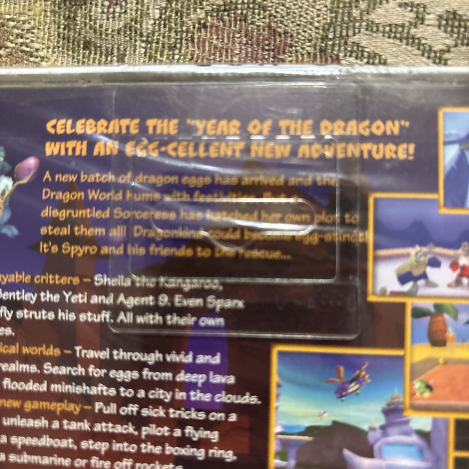 Spyro Year of the Dragon Sony PlayStation 1 PS1 Greatest Hits Brand New Sealed !