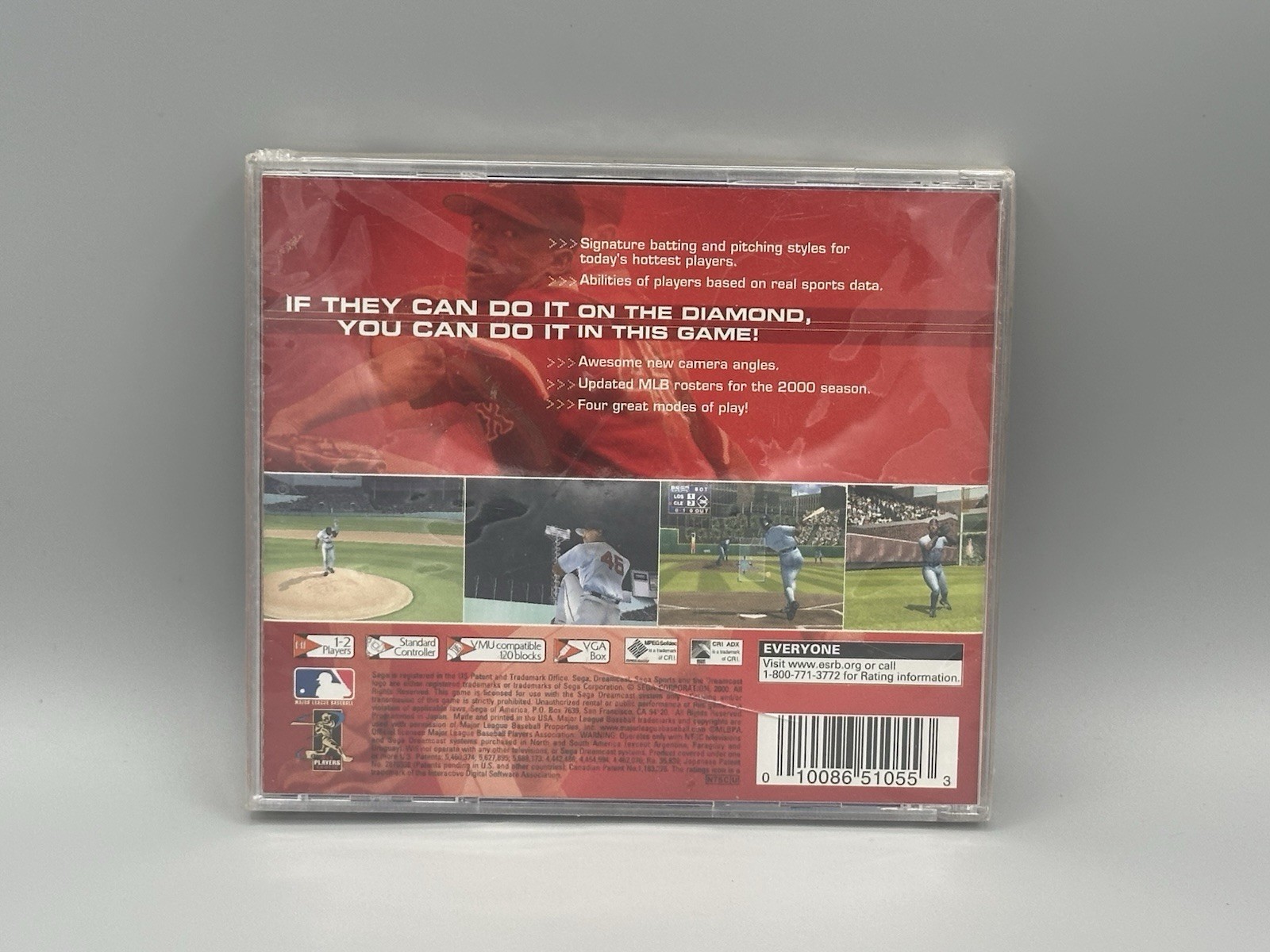 Sega Dreamcast World Series Baseball 2K1 Sega Dreamcast 2000 Sealed New MLB