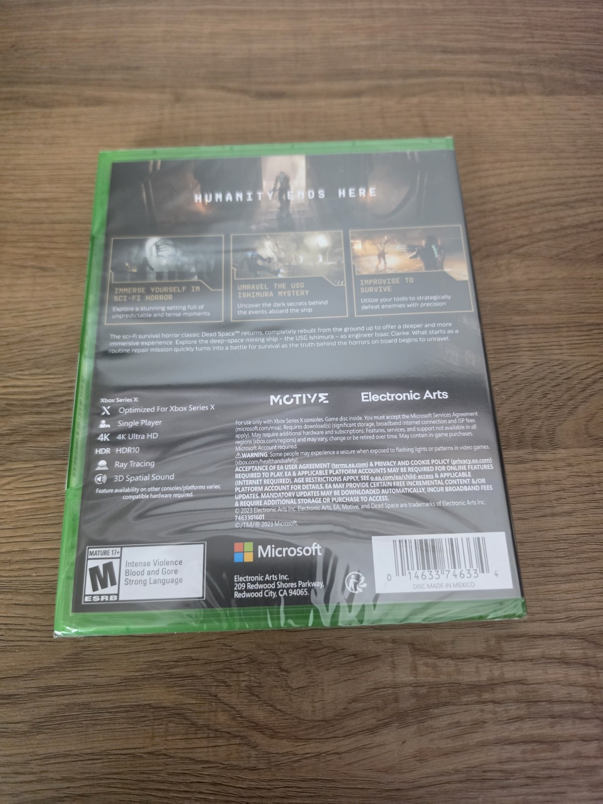 Dead Space (Microsoft Xbox Series X, 2023) NEW SEALED