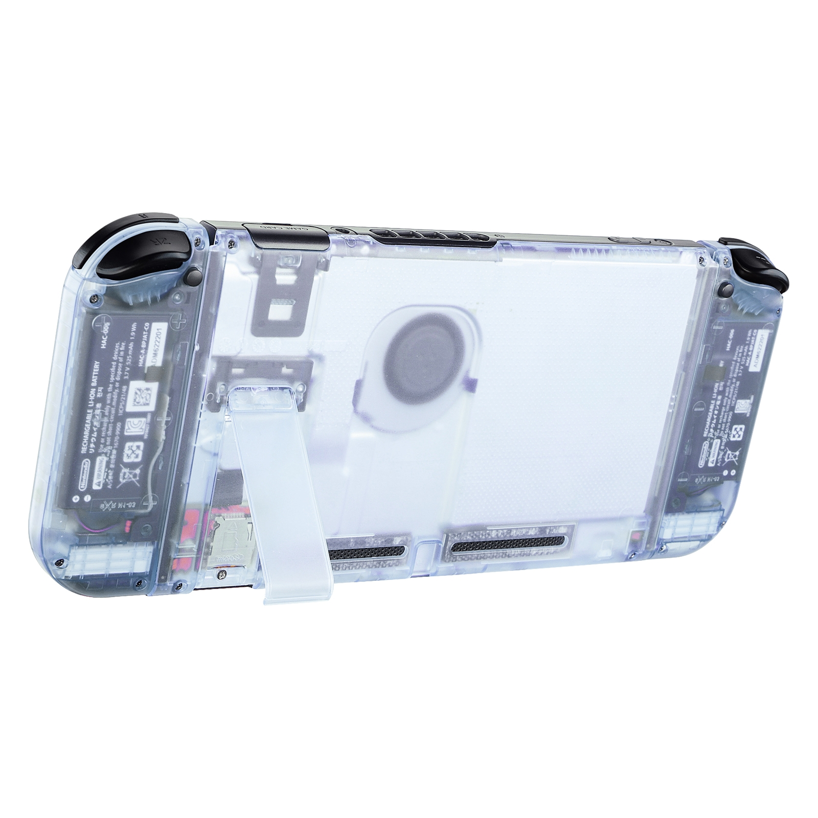 Glacier Blue Console Housing Shell with Buttons Replacement for Nintendo Switch