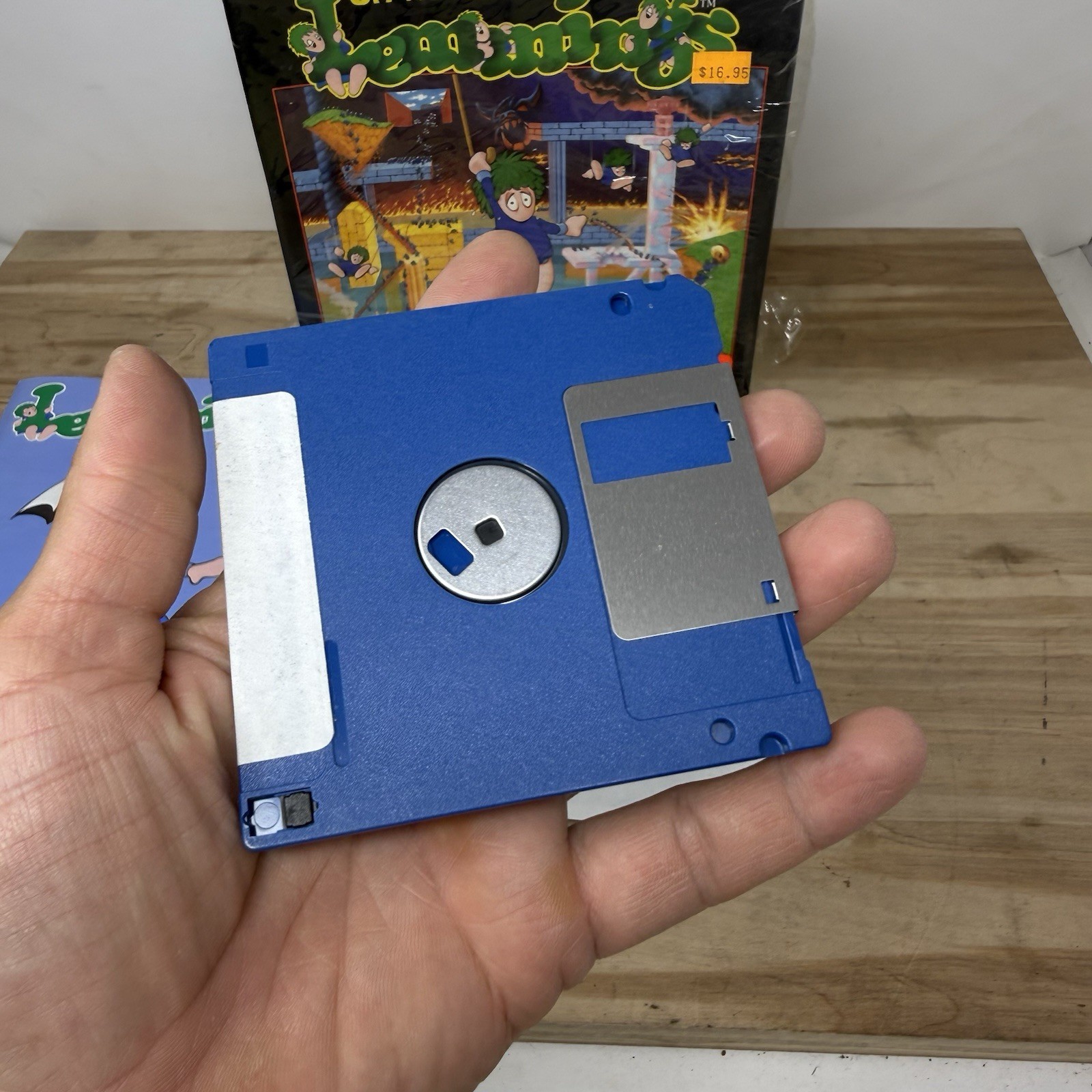 Oh No! More Lemmings 1991 Big Box 3.5″ & 5.25″ Disks ADD ON VERSION