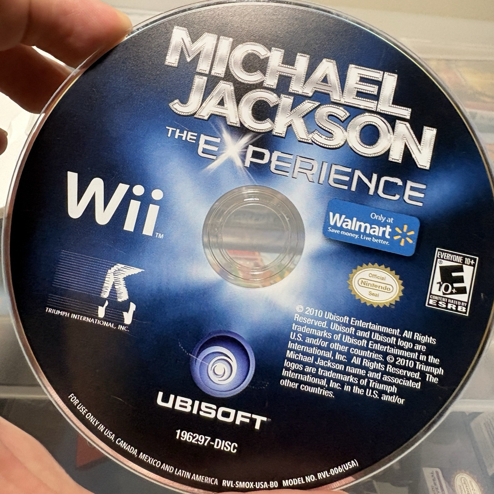 Michael Jackson The Experience Nintendo Wii Complete CIB Tested Clean No Glove