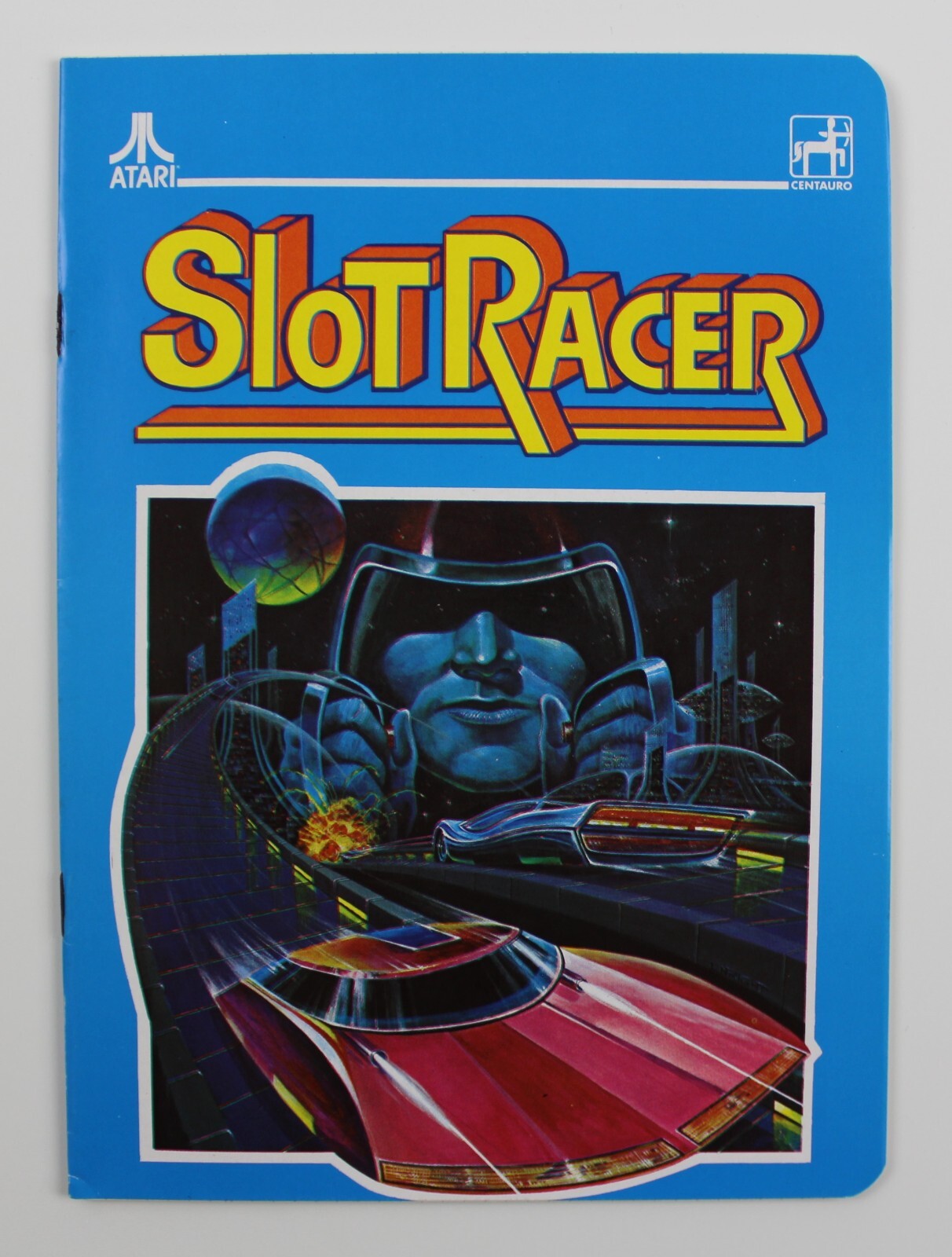 1982 ATARI SLOT RACER School Notebook 8.5″ x 6″ Spain Vintage Unused VERY RARE