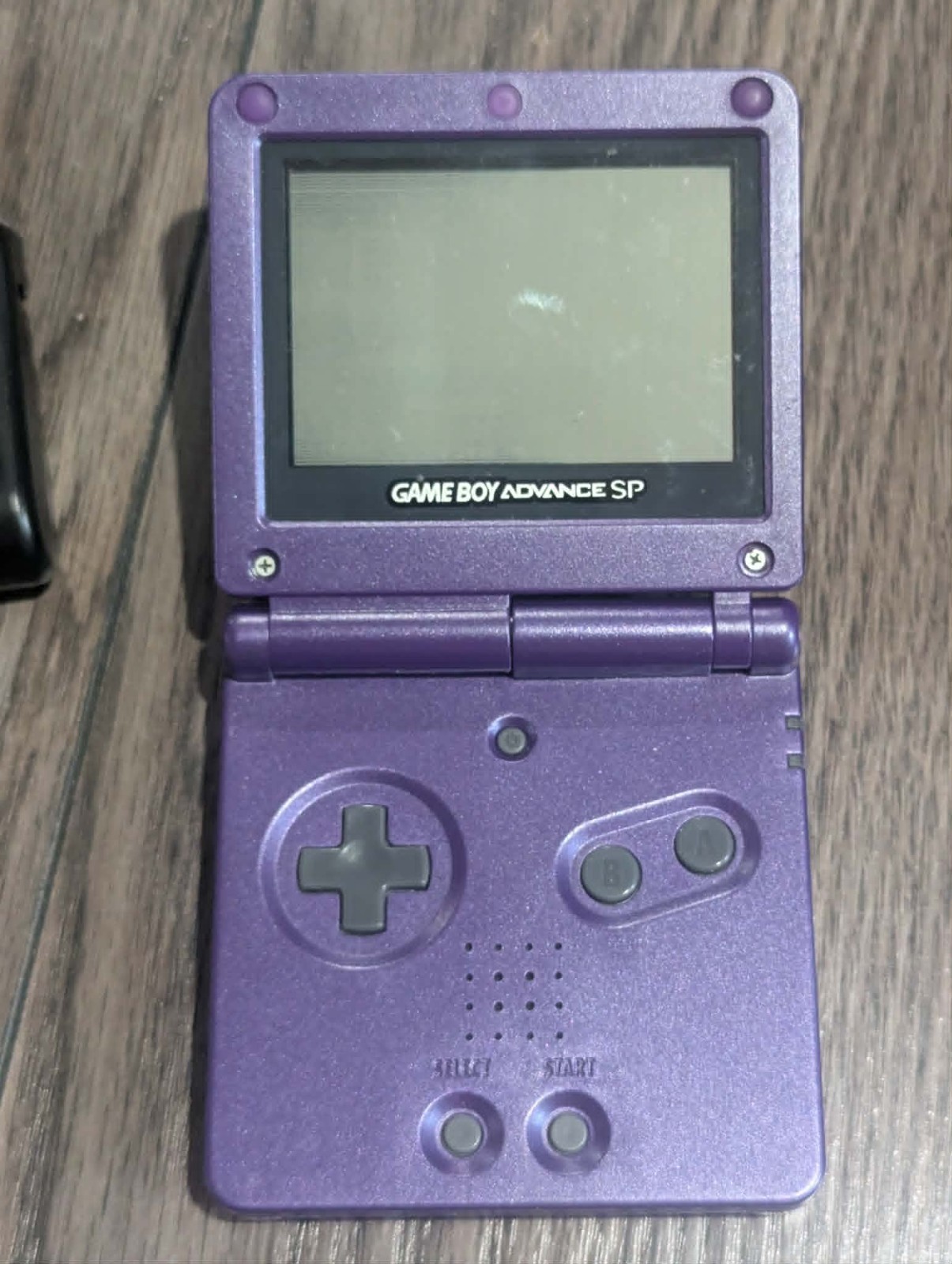 Nintendo Game Boy Advance GBA SP Midnight Purple System AGS 001