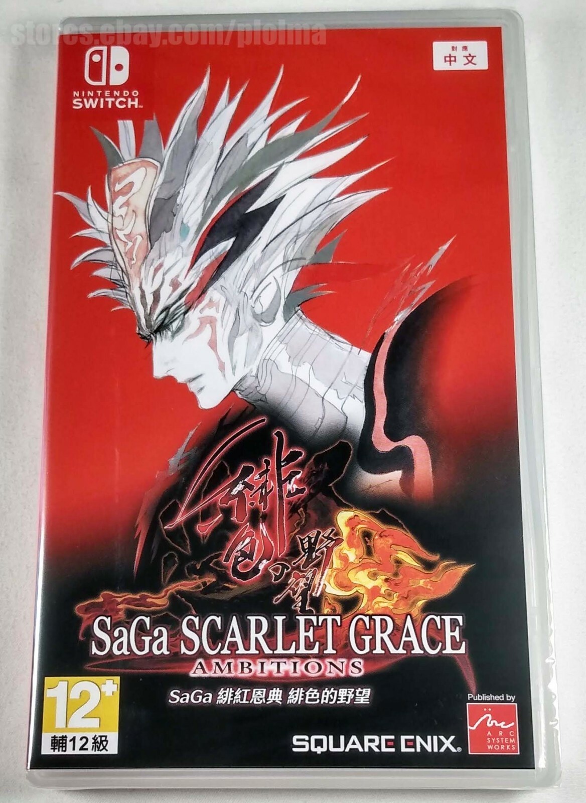SaGa: SCARLET GRACE AMBITIONS New NINTENDO SWITCH Game ASIAN Import USA Seller