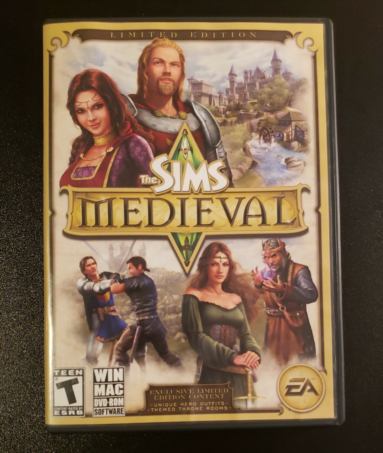 The Sims Medieval Limited Edition PC DVD-ROM Game WIN/MAC EA with Serial CD Key