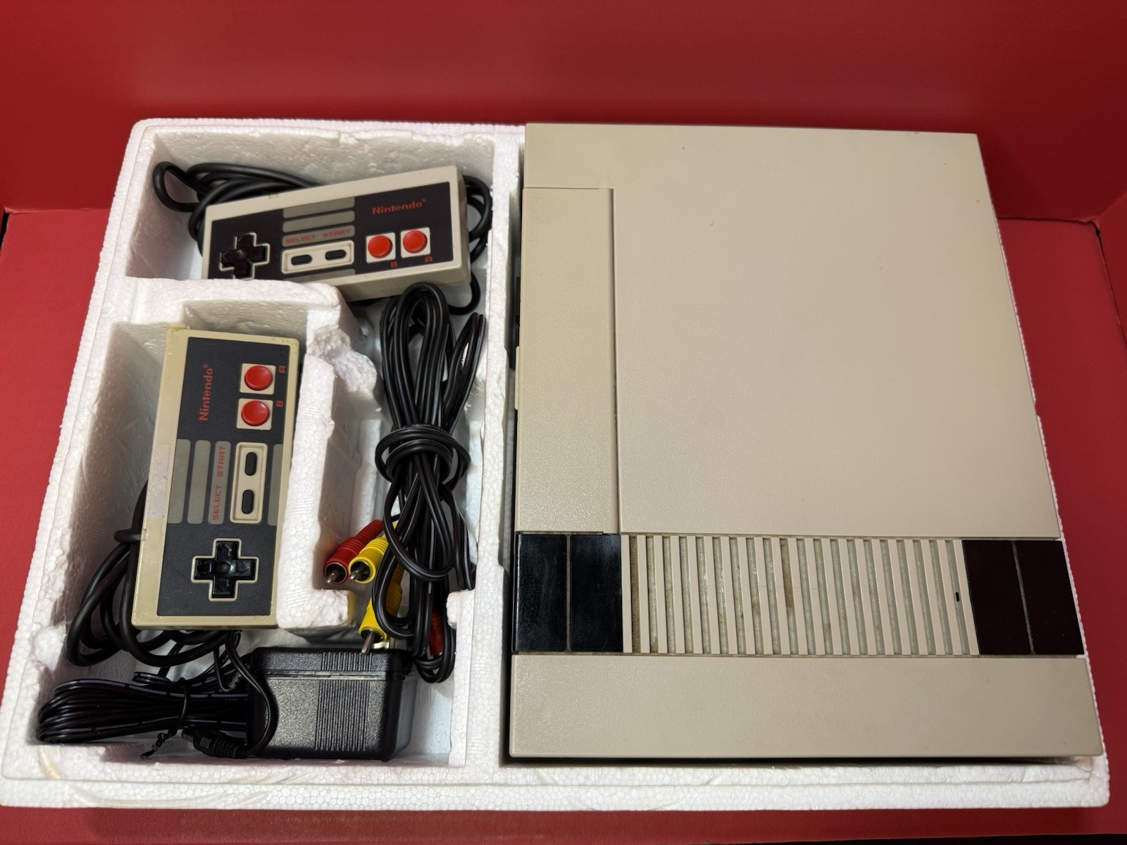 Vintage 1985 Nintendo Control Deck Super Mario Brothers Version With Box Manual