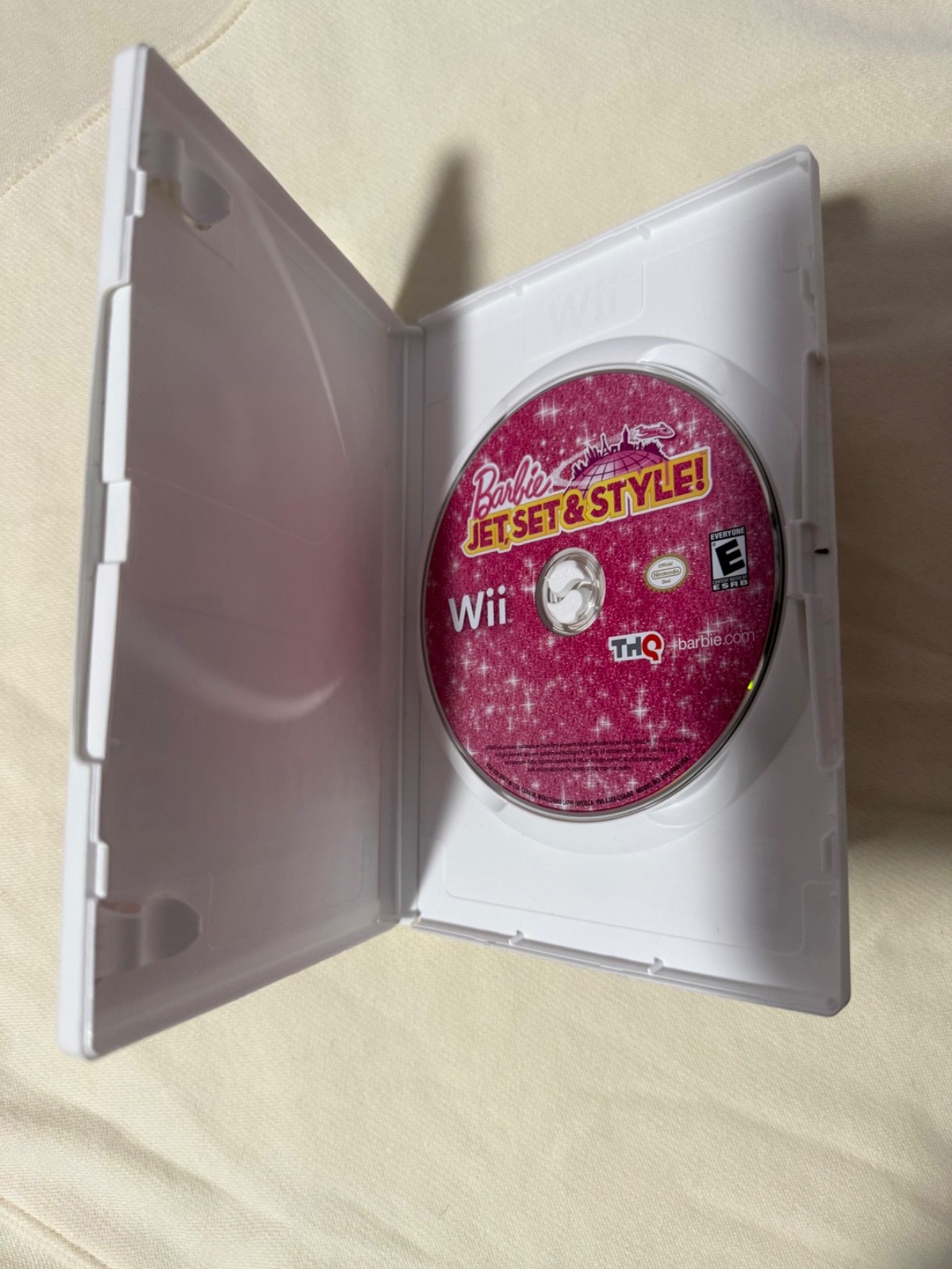 Barbie Jet Set & Style Nintendo Wii U Game Tested Working