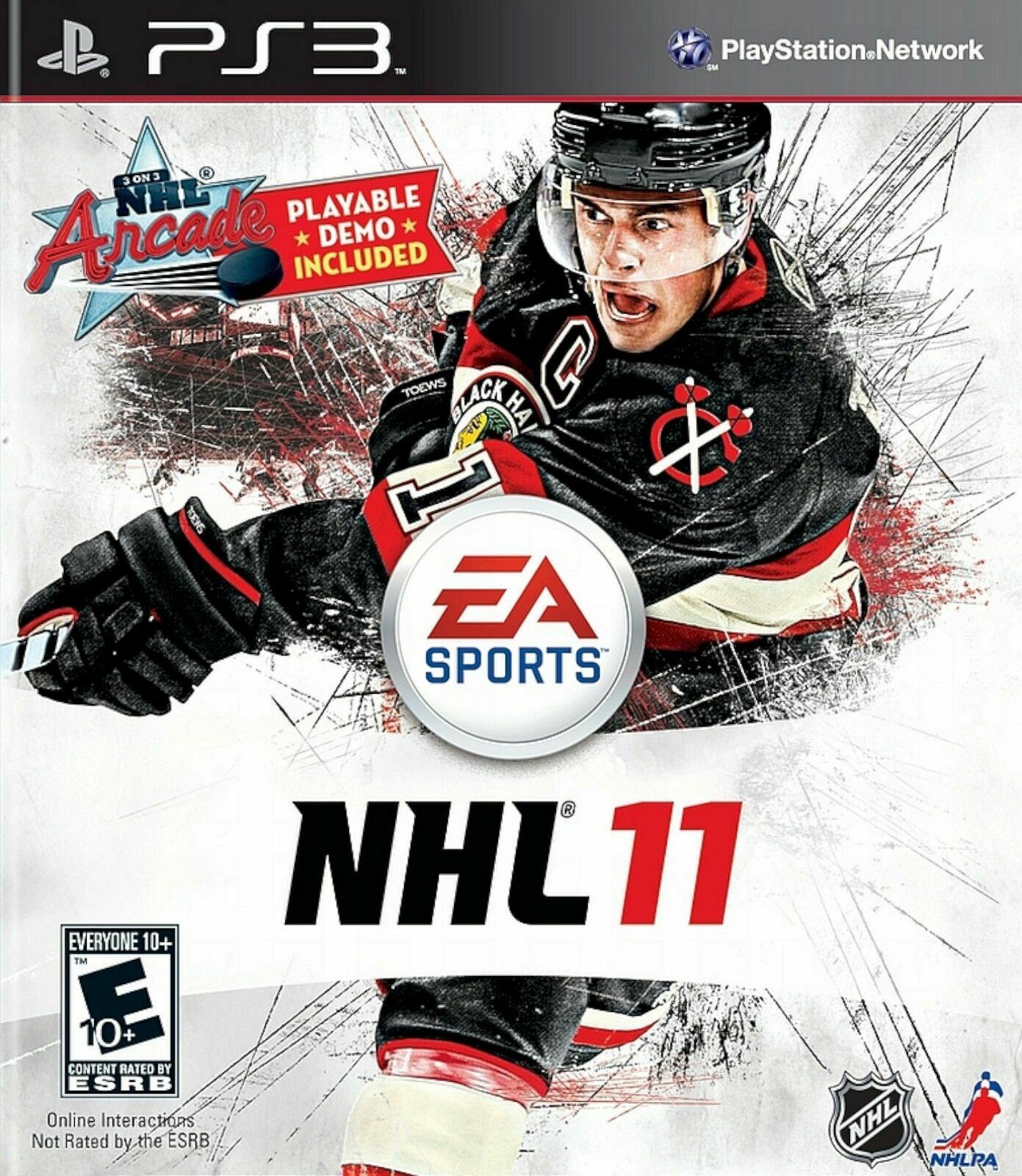 PS3 NHL 11 Video Game Official Hockey 720p HD Action Multiplayer 2011 Pro league