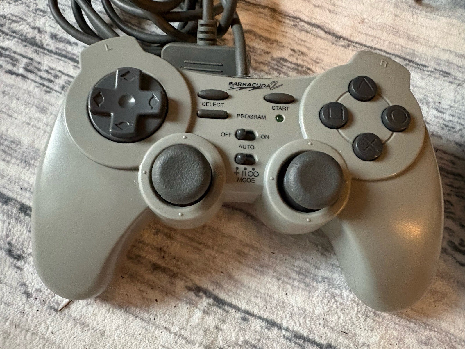 Sony PlayStation 1 PSOne PS1 Gray Console Gaming System SCPH-101 Barracuda 2!