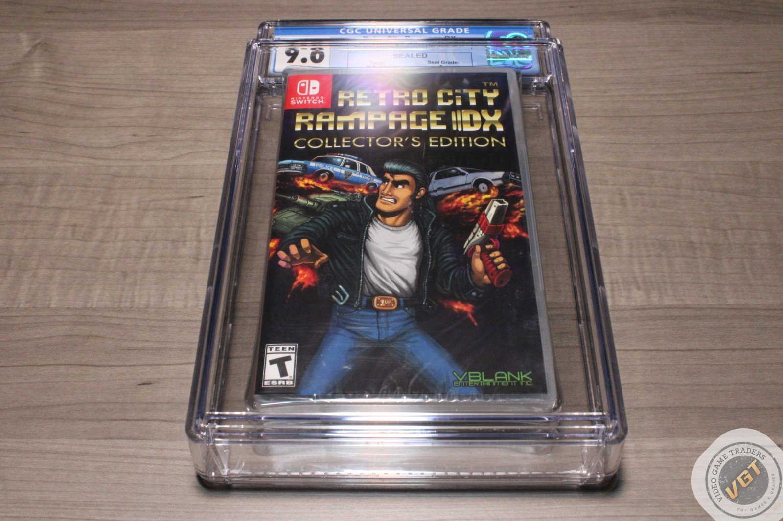 CGC 9.6 A++ Retro City Rampage DX Collector’s Edition Nintendo Switch 2017 NEW!