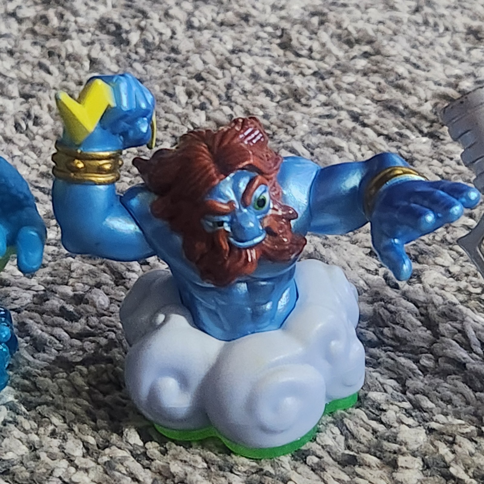Lot Of 4 Skylanders Figures Lightning Rod, Food Fight, Rip Tide & Battle Hammer