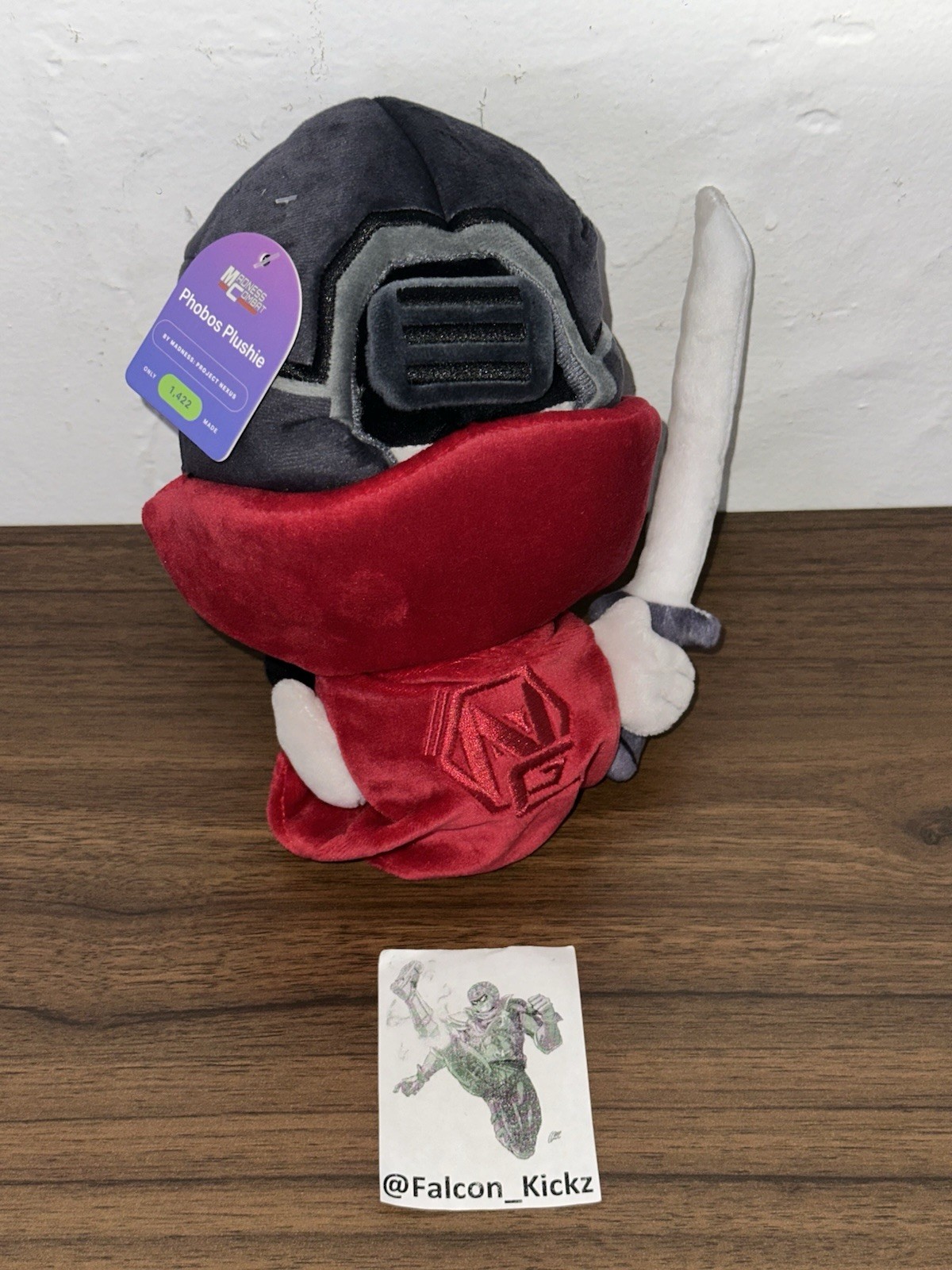 Makeship Madnes: Project Nexus – Director Phobos Plush AUTHENTIC Ships Today