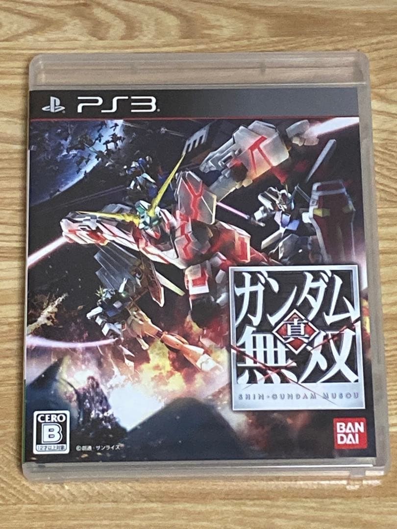 Bandai Namco Shin Gundam Musou PS3 Game Used Lightly Scratched JP