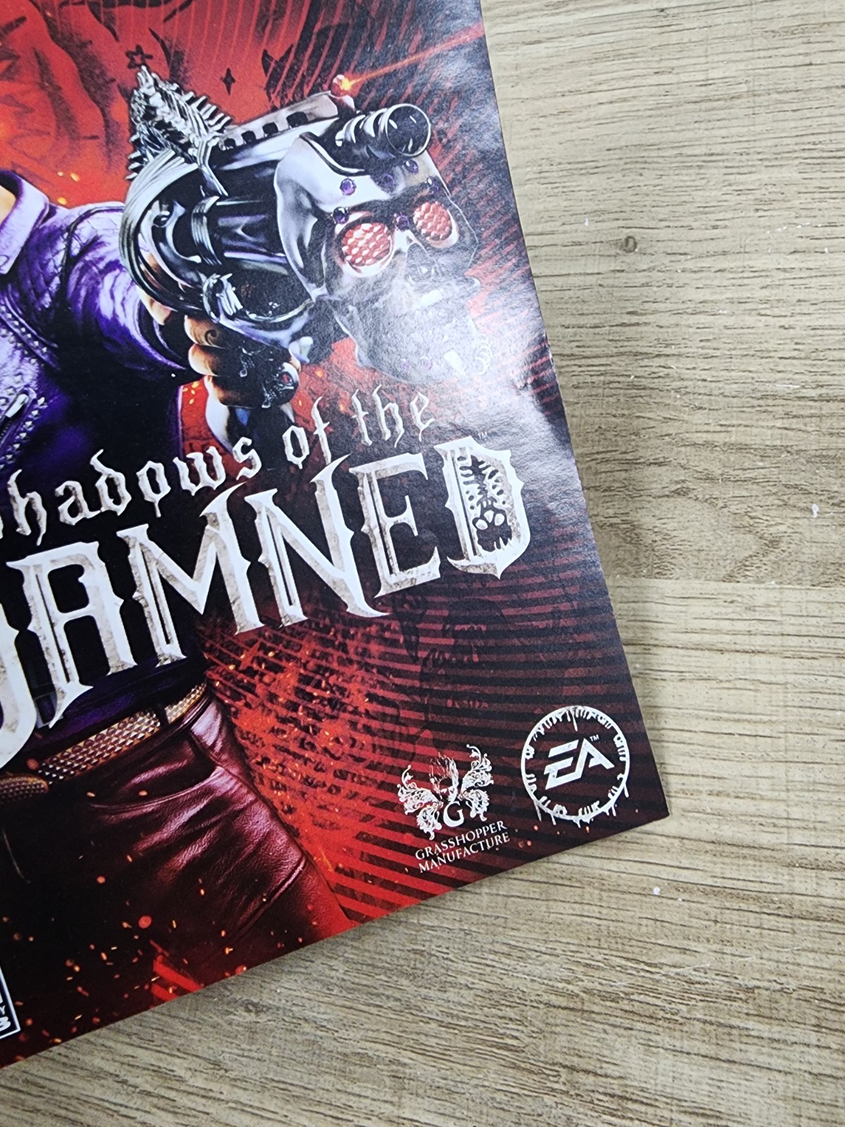 USED AUTHENTIC MANUAL ONLY – NO GAME NO BOX -) SHADOWS OF THE DAMNED (- PS3