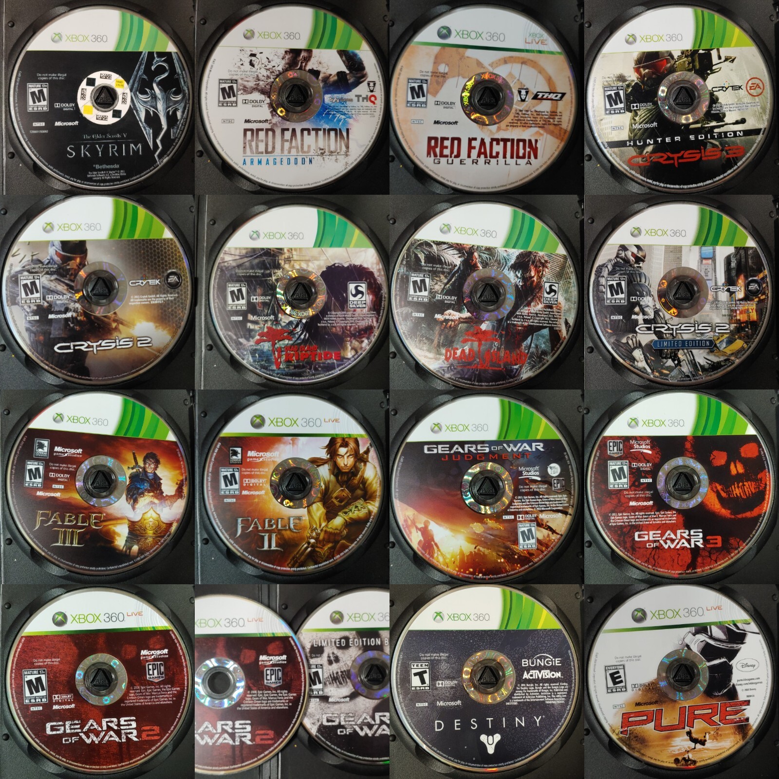 Xbox 360 Video Games Disc Only Huge Selection You Choose Super Fast Shipping