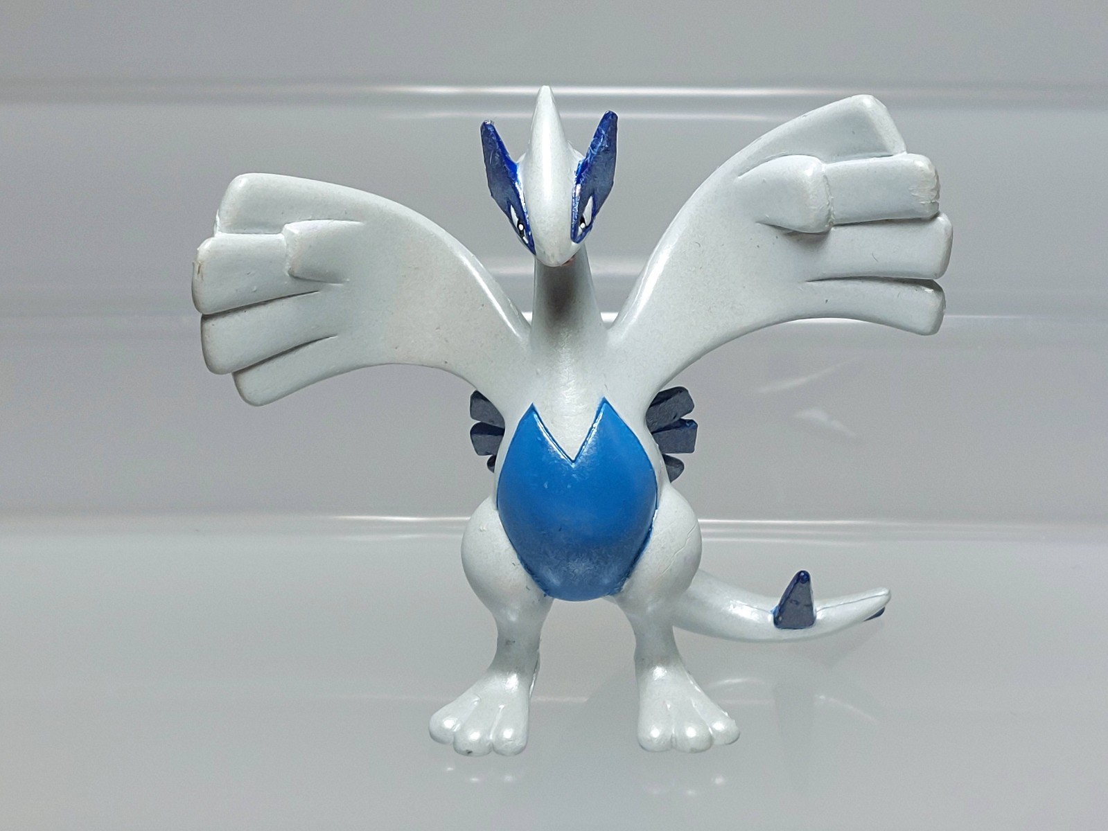Lugia (Metallic ver) Pokemon Movie Monster Collection Figure Tomy N08 2.6in
