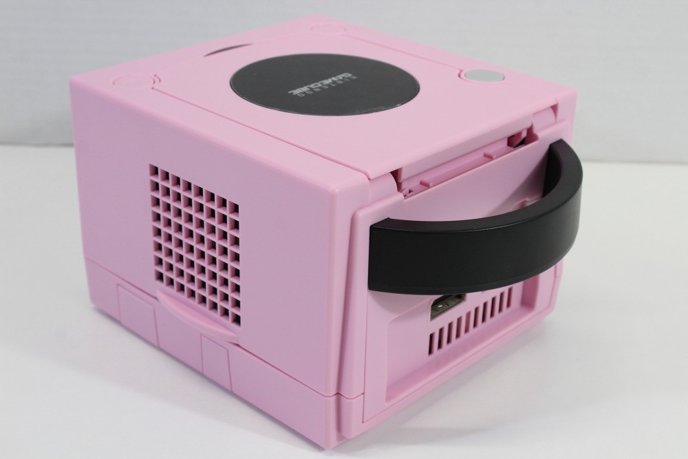 Nintendo Gamecube Console Pastel Pink LED NTSC-U/C DOL-001 GC PLAY US GAMES