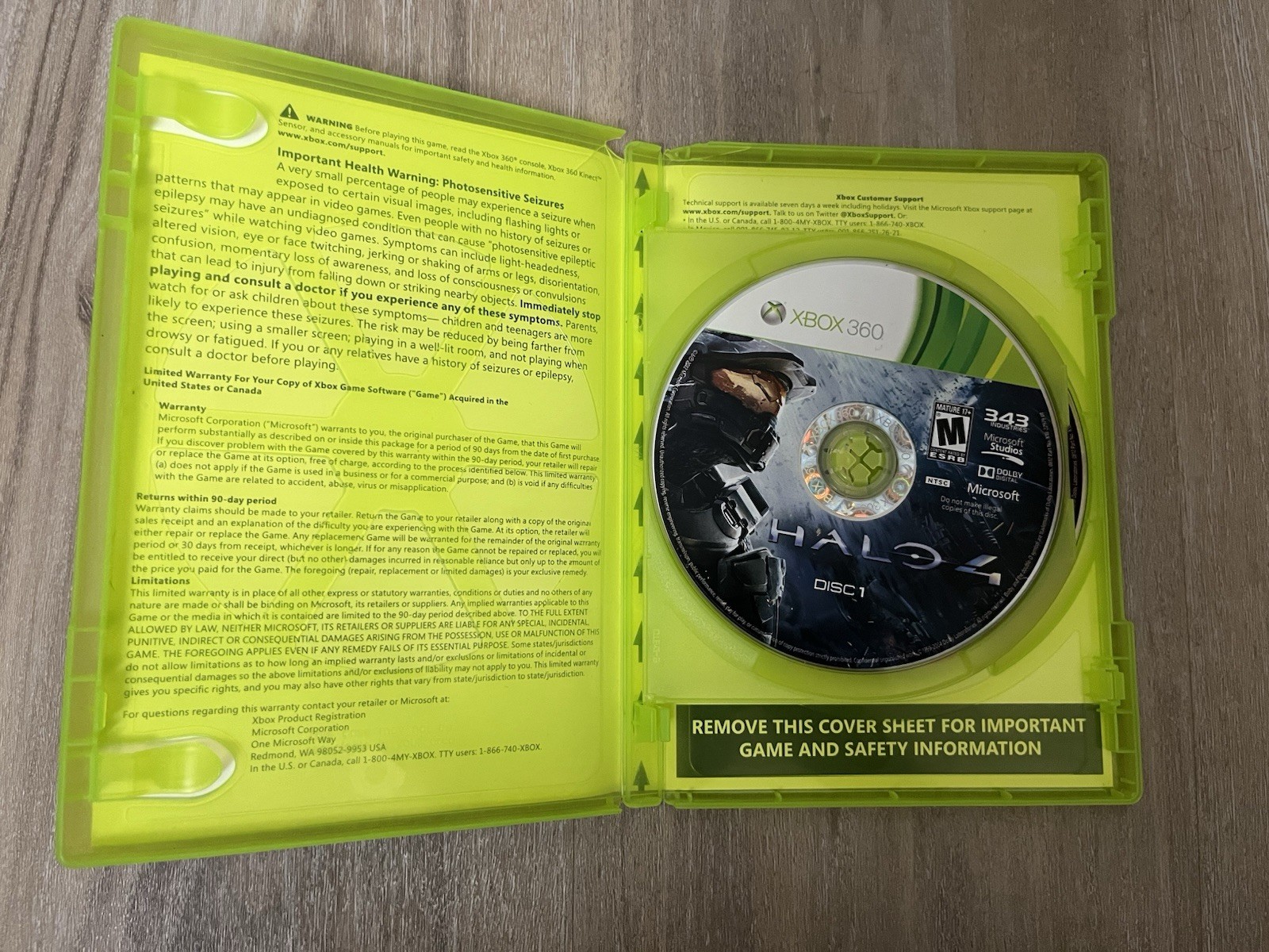 Halo 4 — Game of the Year Edition (Microsoft Xbox 360, 2013) Tested Works