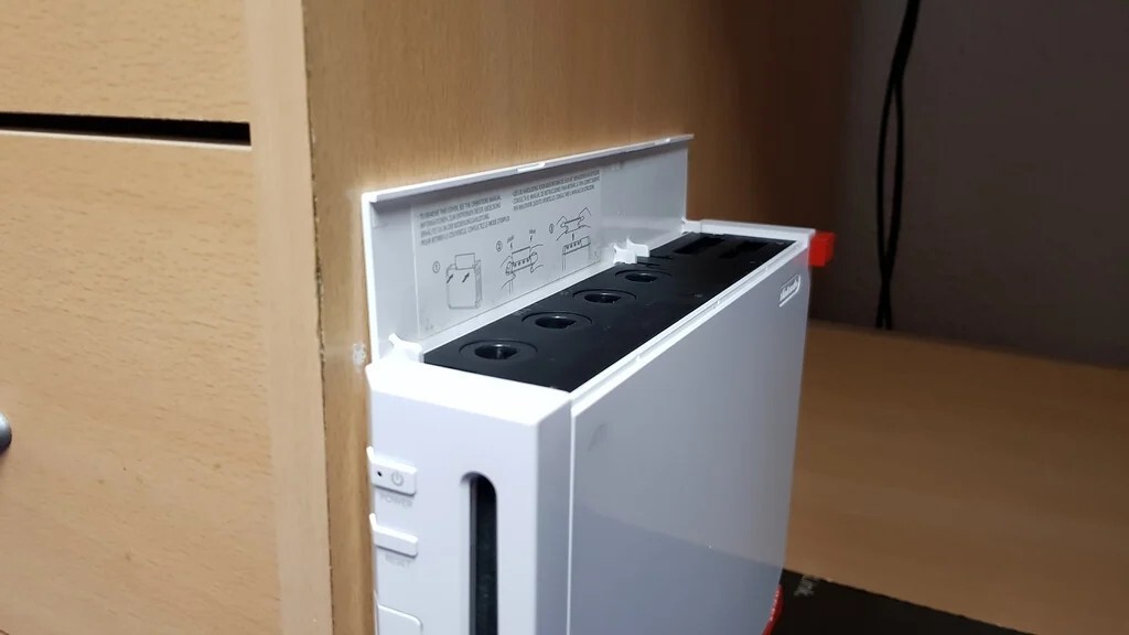 Nintendo Wii Minimalist Wall Mount Simple Design Low Footprint Mountable Console