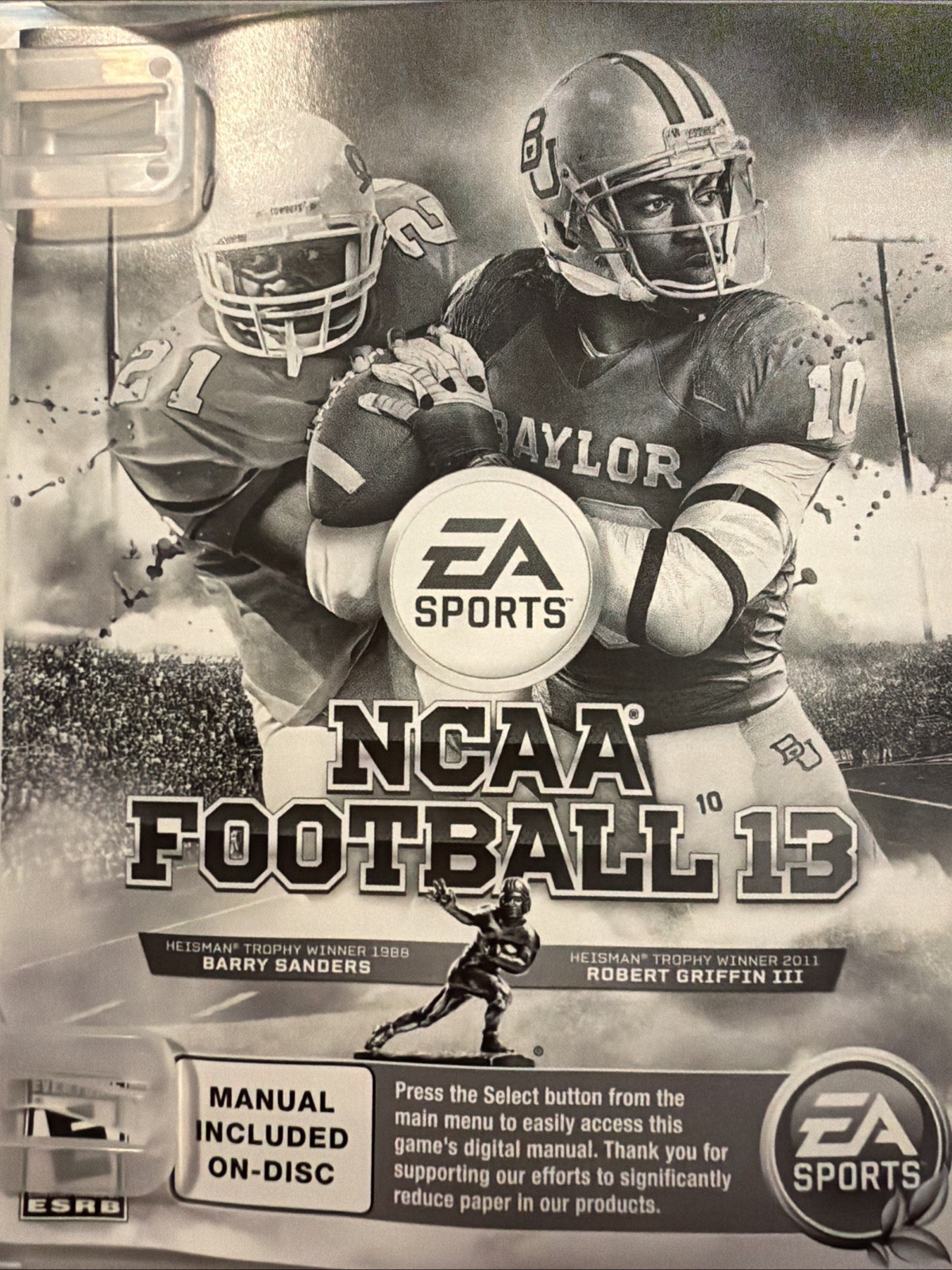 EA Sports NCAA Football 13 PlayStation 3 PS3 CIB With Manual Tested & Works.