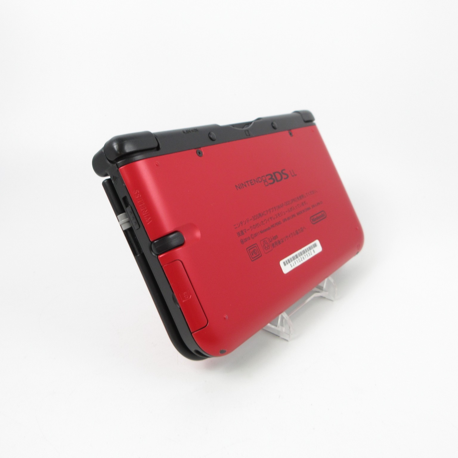 【Excellent】Nintendo 3DS LL XL Red x Black Console Japanese Edition #DEN2/0429/01