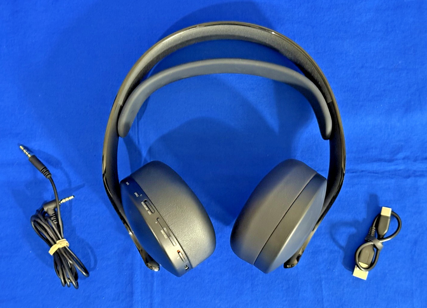 Playstation Pulse 3d Midnight Black Wireless Headset COMPLETE Great Shape