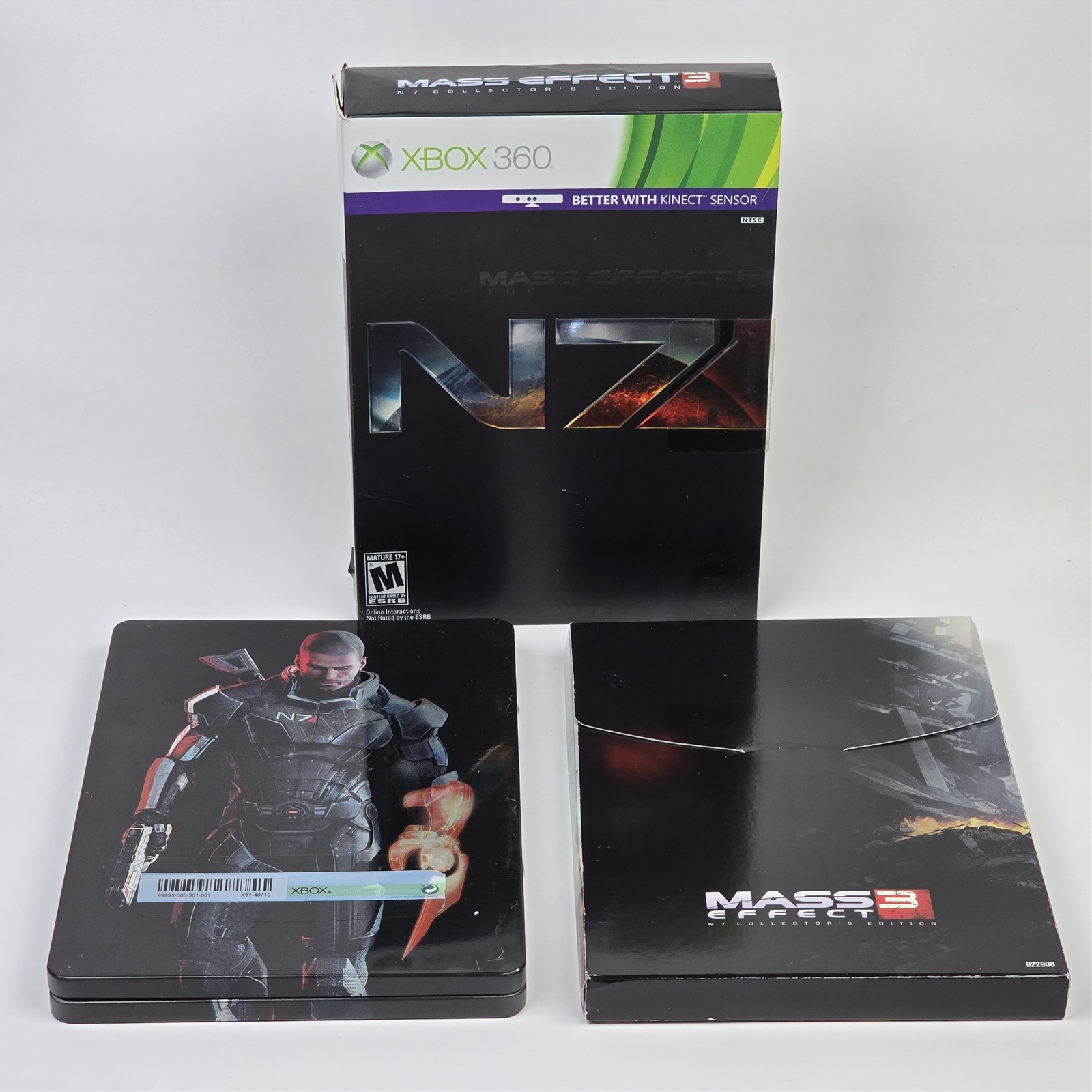 Mass Effect 3: N7 Collector’s Edition (Xbox 360) CIB COMPLETE