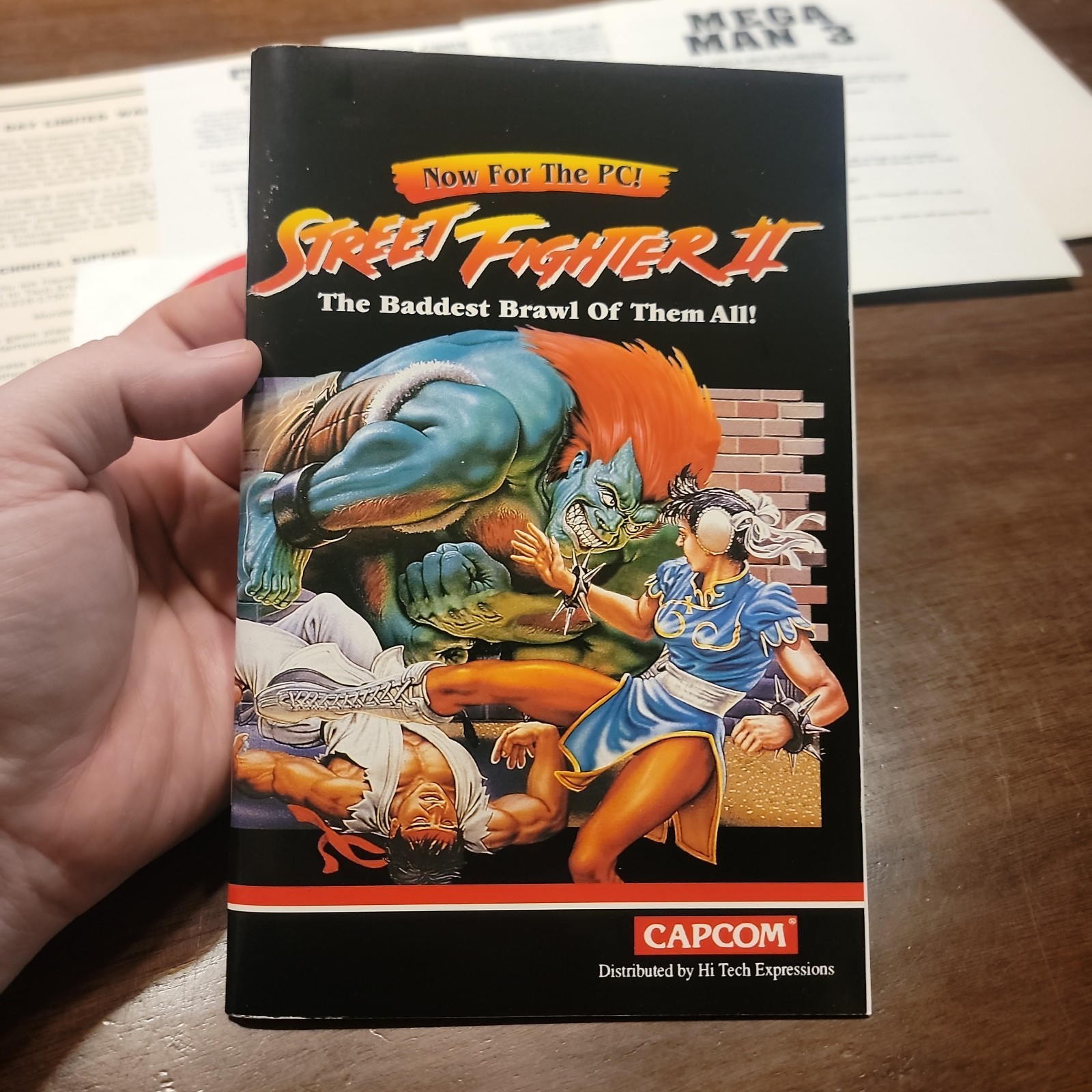 Street Fighter Series w/ Mega Man & Mega Man 3 (PC, 1994) – BIG BOX – Authentic