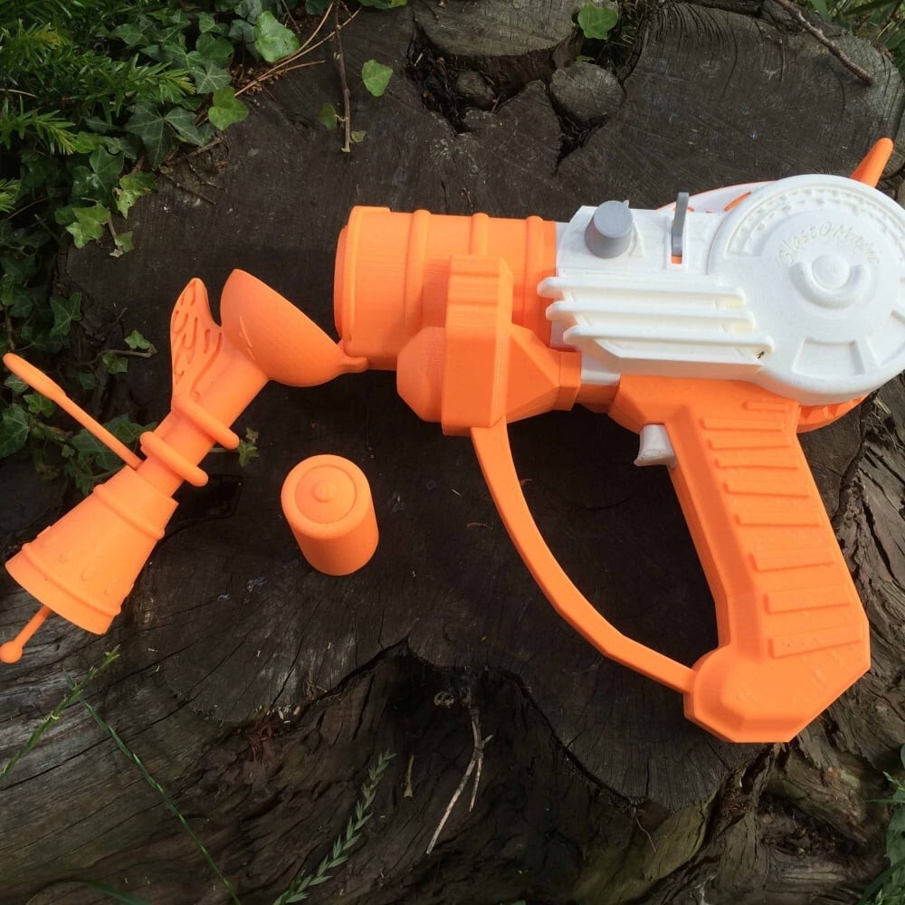 Ray gun, Gun, 3d printed, Cosplay Kit COD, Call of Duty Zombies, High detail kit