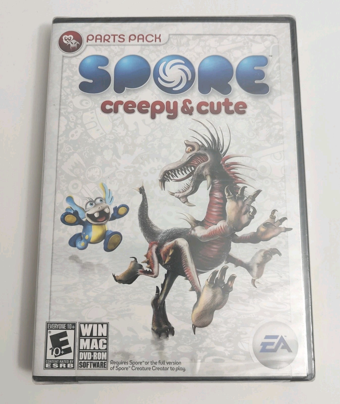 Spore Creepy and Cute Parts Pack PC/Mac New Sealed Computer Game EA