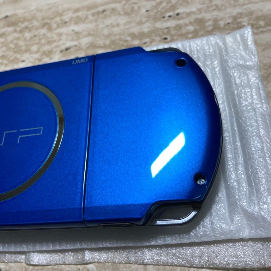 Sony PSP 3000 Vibrant Blue Complete in Box Excellent Condition 7085