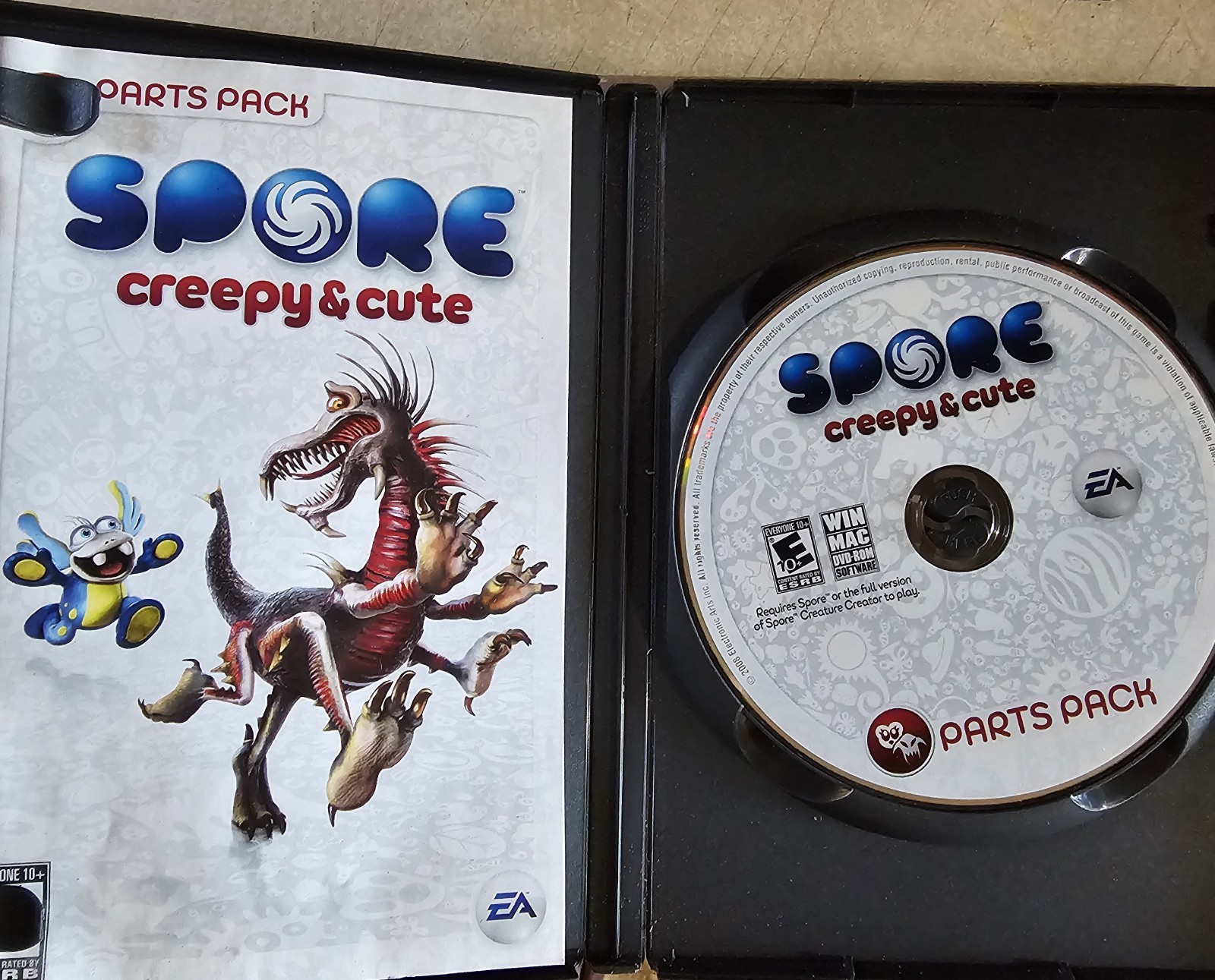 Spore: Galactic Adventures + Creepy & Cute Expansion packs (Windows/Mac, 2009)