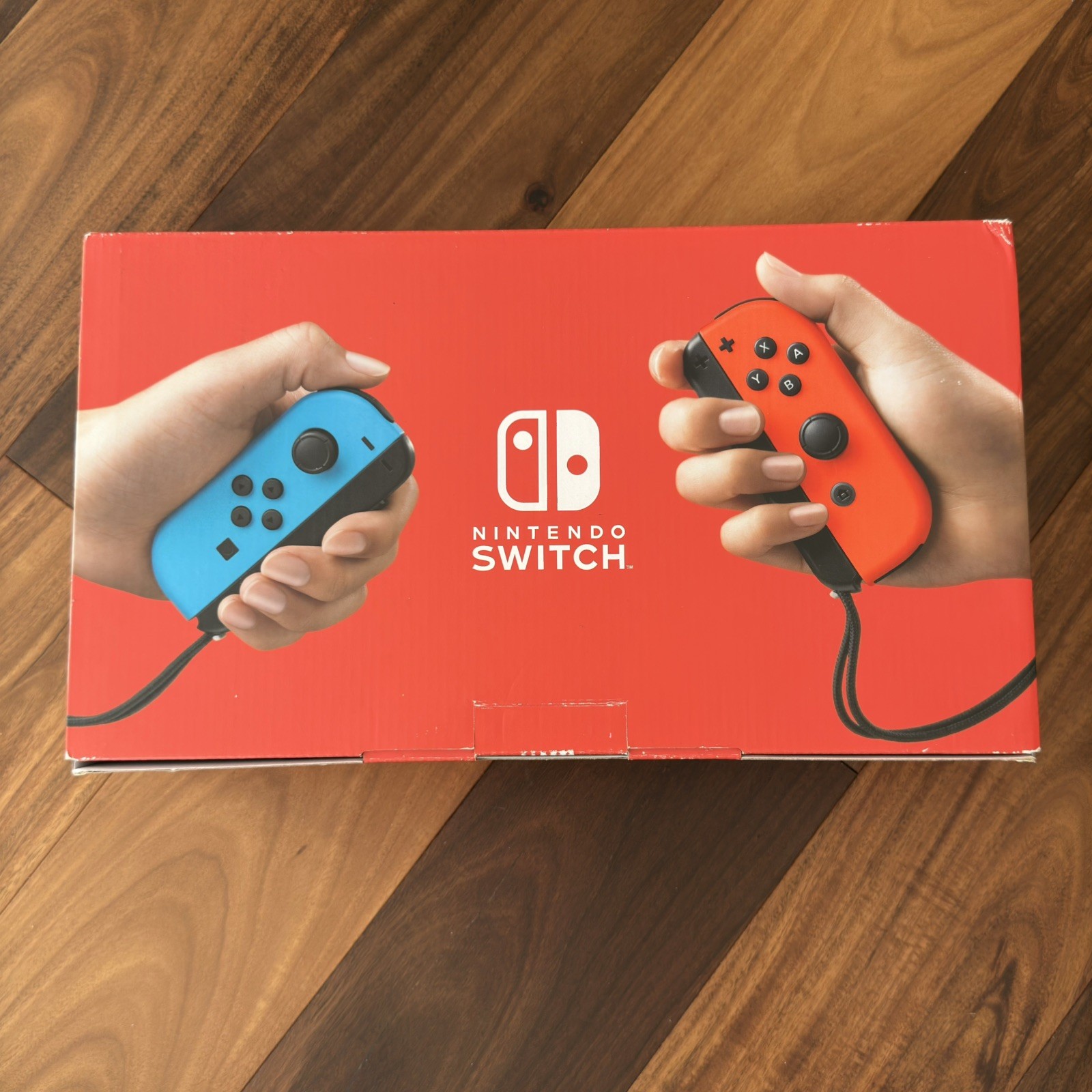 Nintendo Switch – BOX ONLY – Red & Blue Authentic Box – NO Console