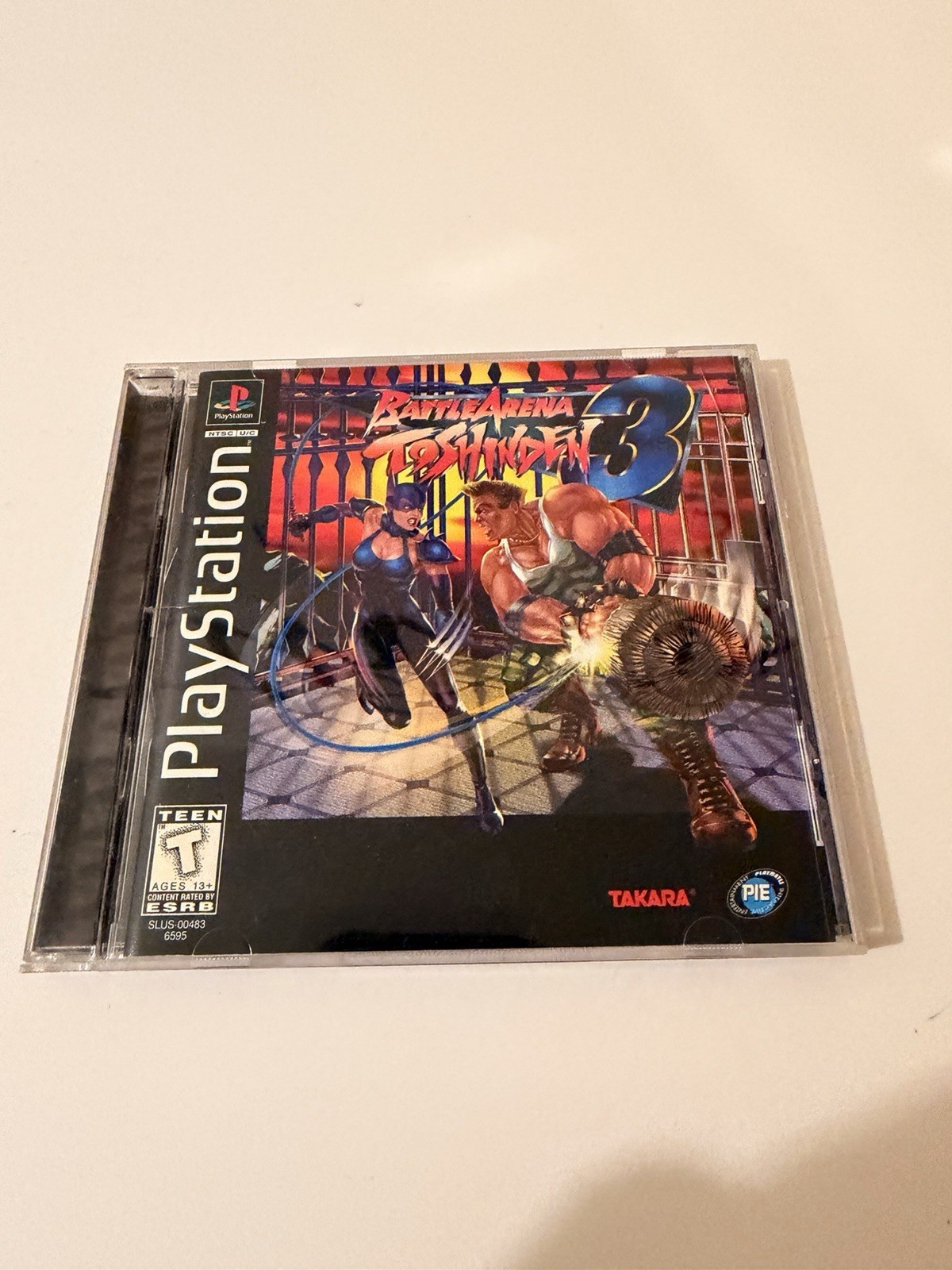 Takara Battle Arena Toshinden 3 Sony PlayStation 1 PS1 NTSC-U/C Fighting T