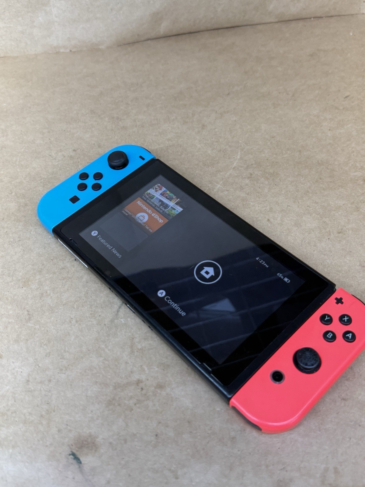 Nintendo Switch V1 HAC-001 Console Tablet Only FOR PARTS OR REPAIR NO RETURNS