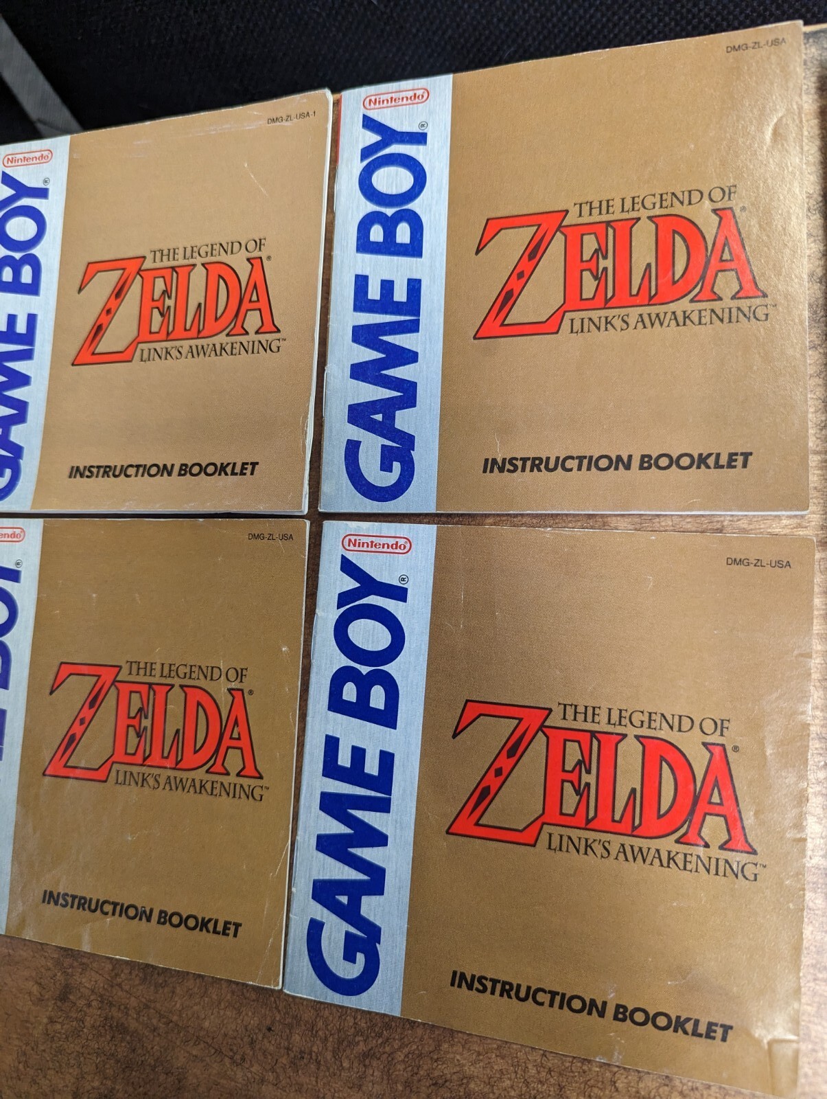 Lot of 50+ Game Boy & GBC Color Manuals, Popular Titles, Couple Dupes, Posters