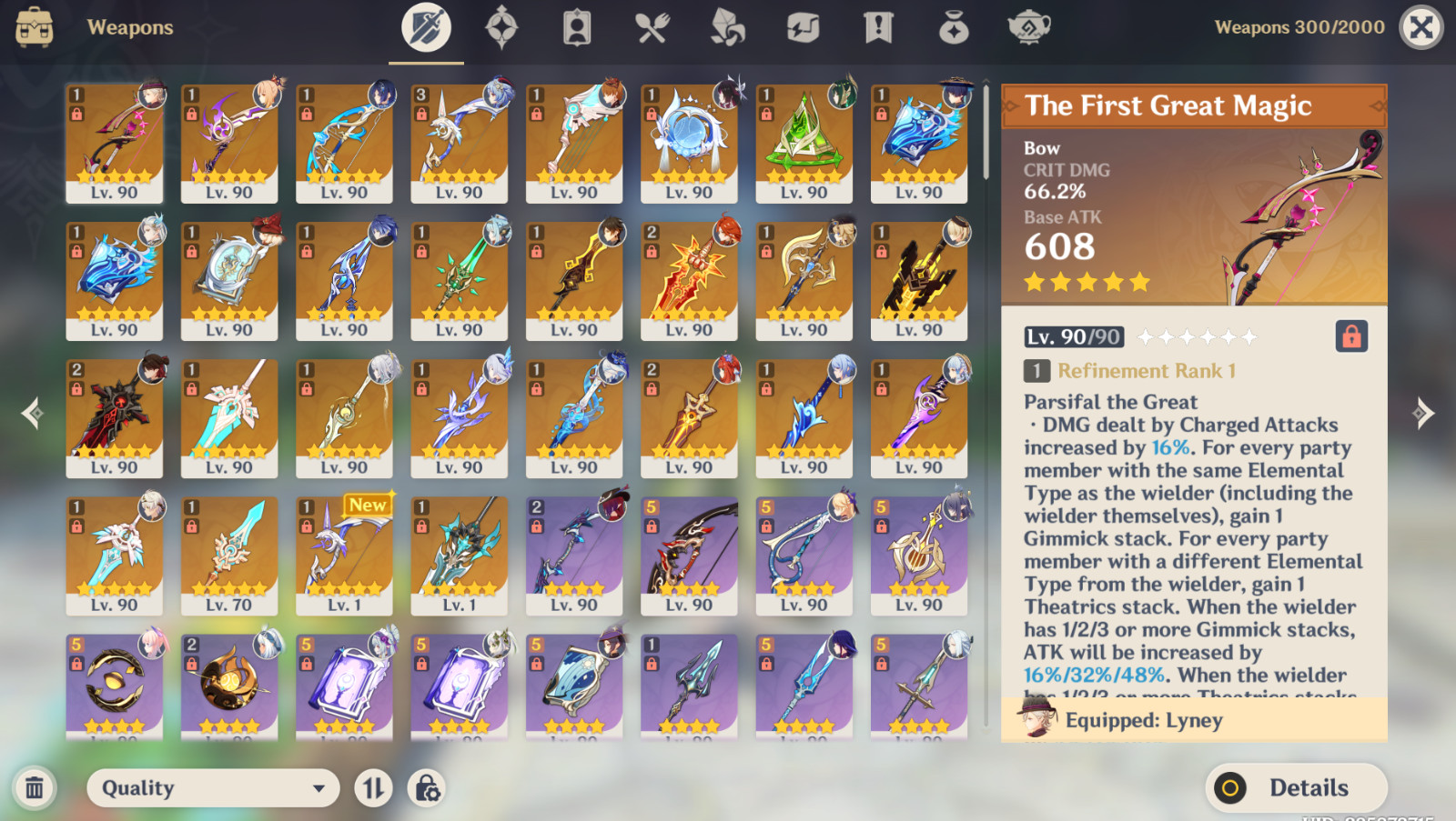 [ASIA/ AR60] Genshin Impact account | 44 5 star characters | 28 5 star weapons