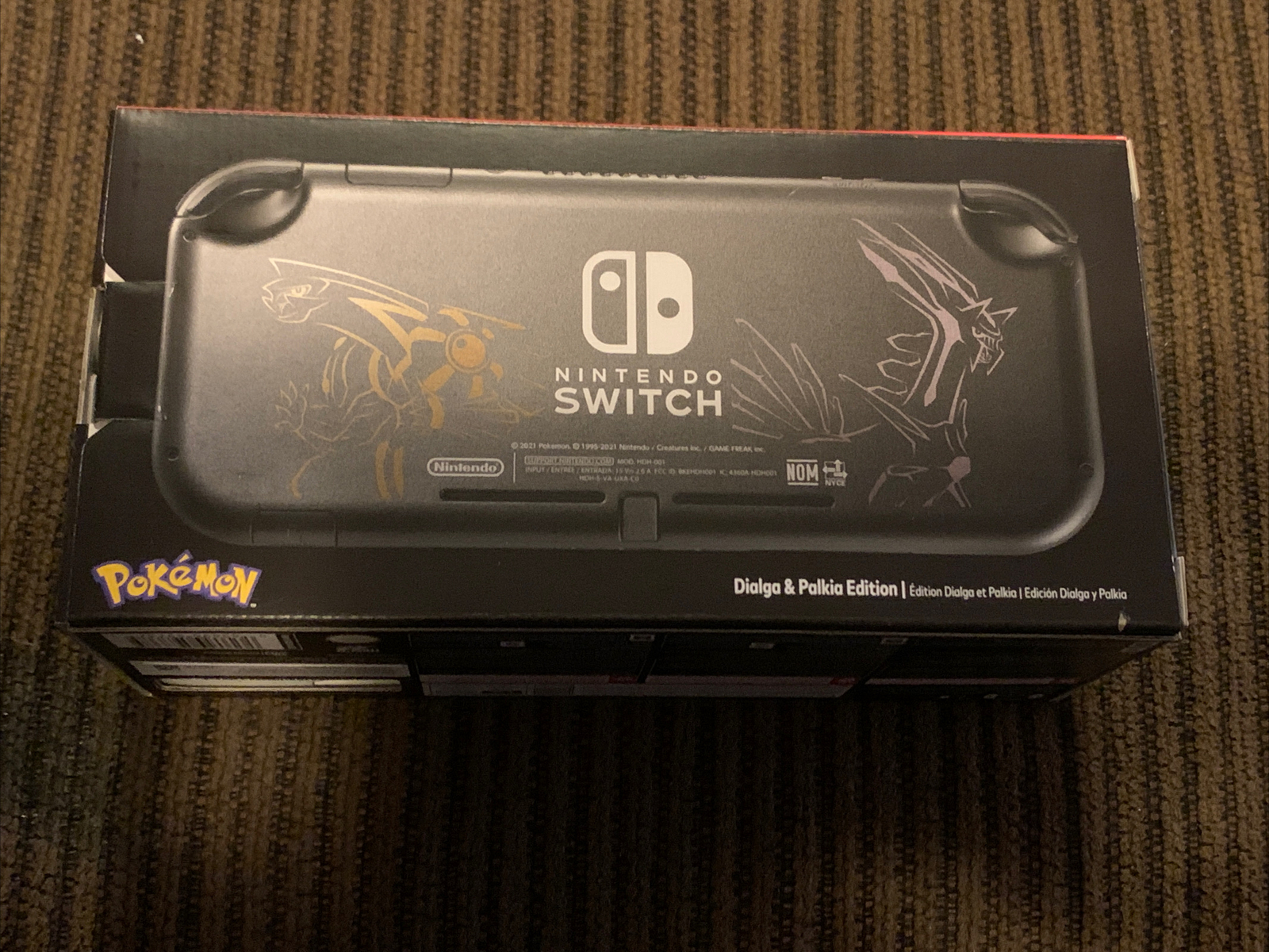 Brand New Nintendo Switch Lite Pokemon Dialga & Palkia Edition