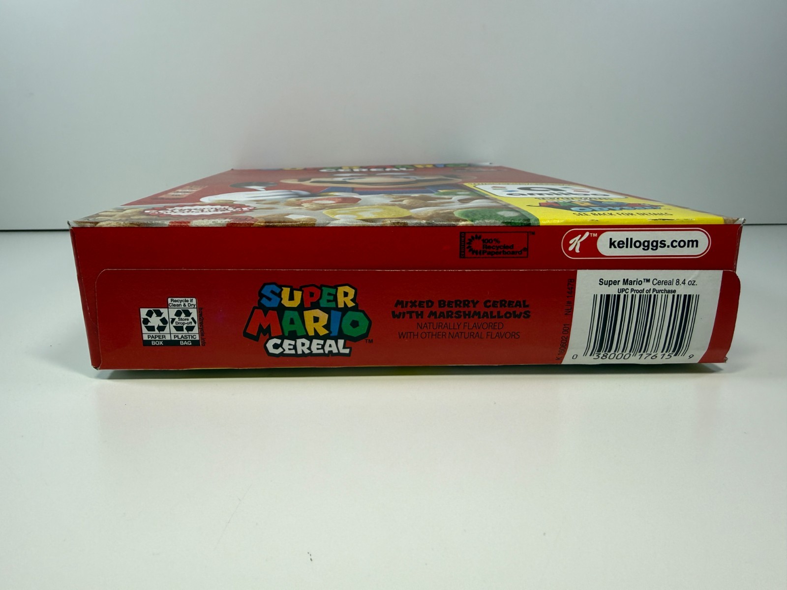 Kellogg’s Super Mario Cereal Limited Edition Amiibo Nintendo New Expired