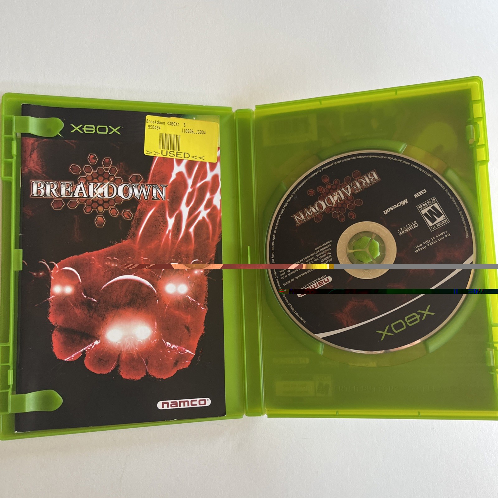 Breakdown (Microsoft Xbox, 2004) CIB Tested