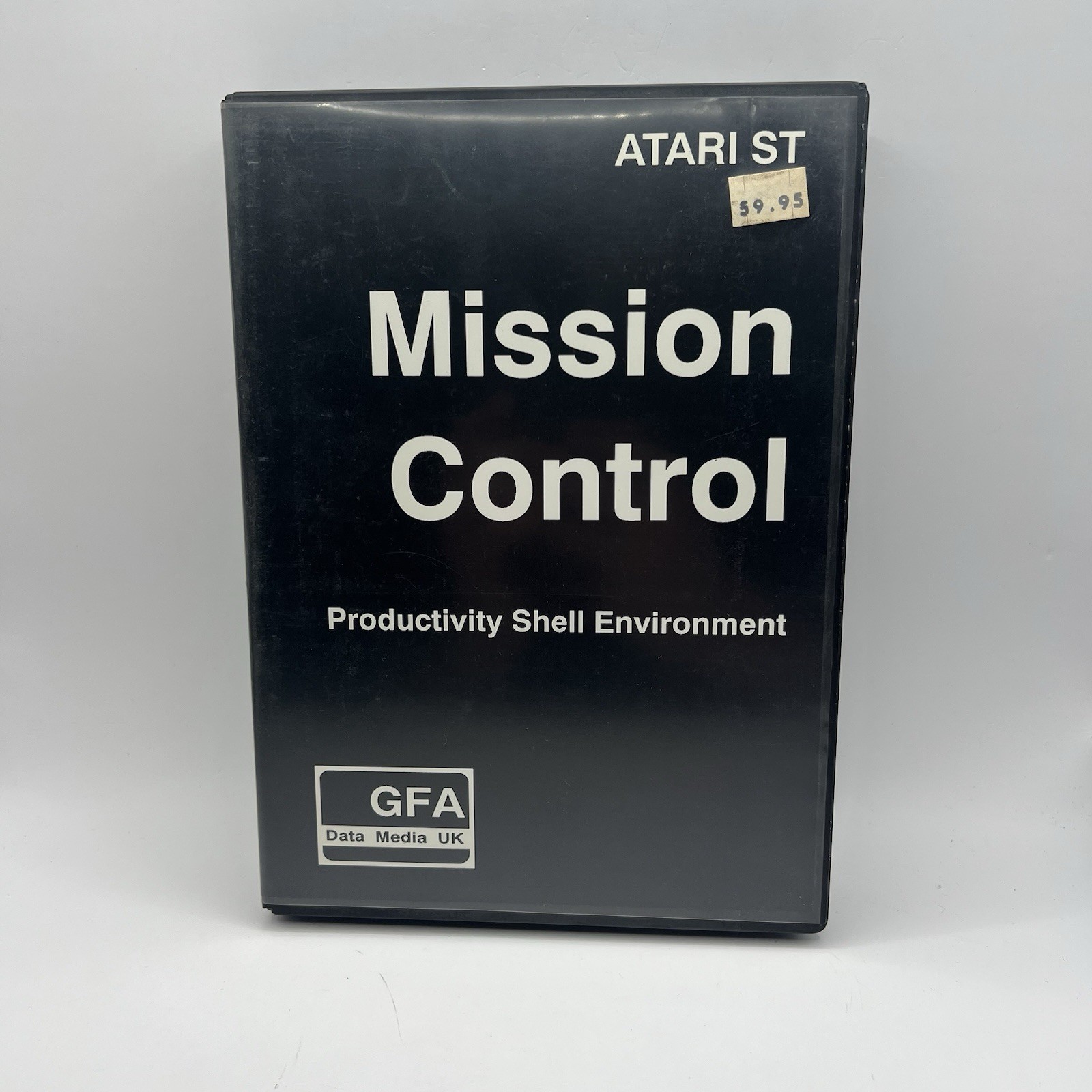 GFA Mission Control Productivity Shell Environment Atari ST Rare Utility PAL