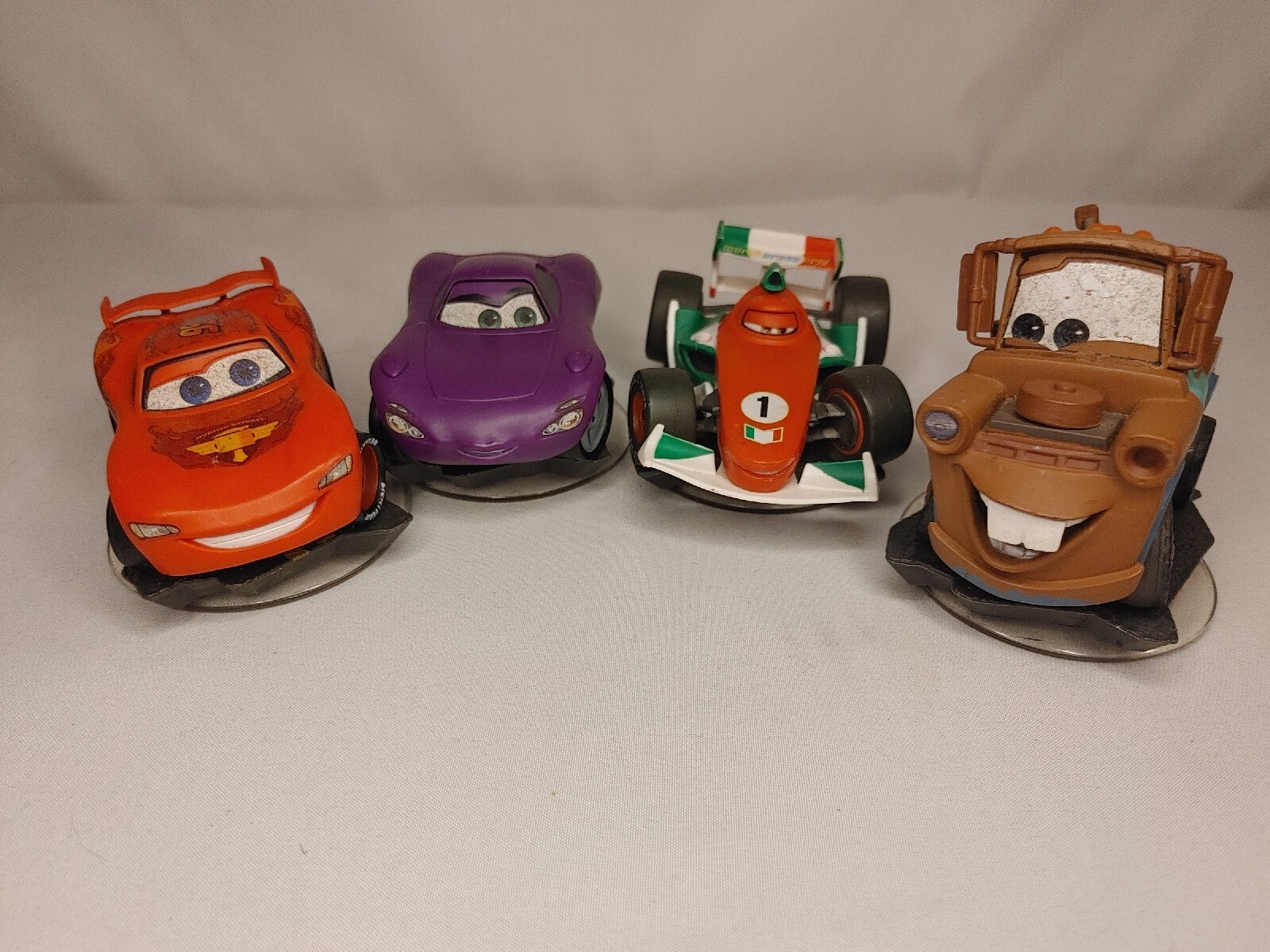 Disney Infinity Character Lot of 4 Figures – Cars Figures – Lightning McQueen