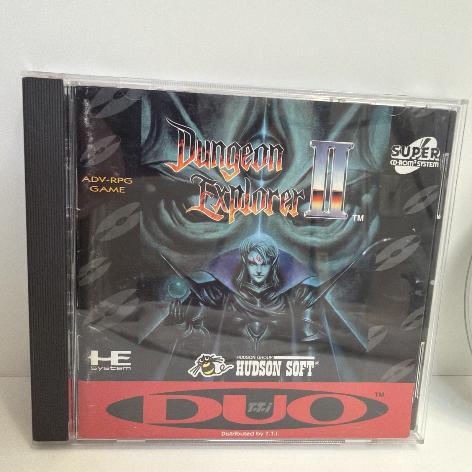 Dungeon Explorer II TurboGrafx Super CD Turbo Duo Tested Complete CIB