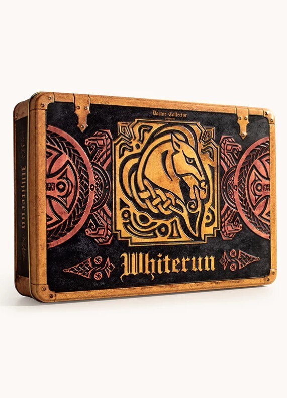 The Elder Scrolls Whiterun Honorary Citizen Chest Key Necklace Banner Map Bundle
