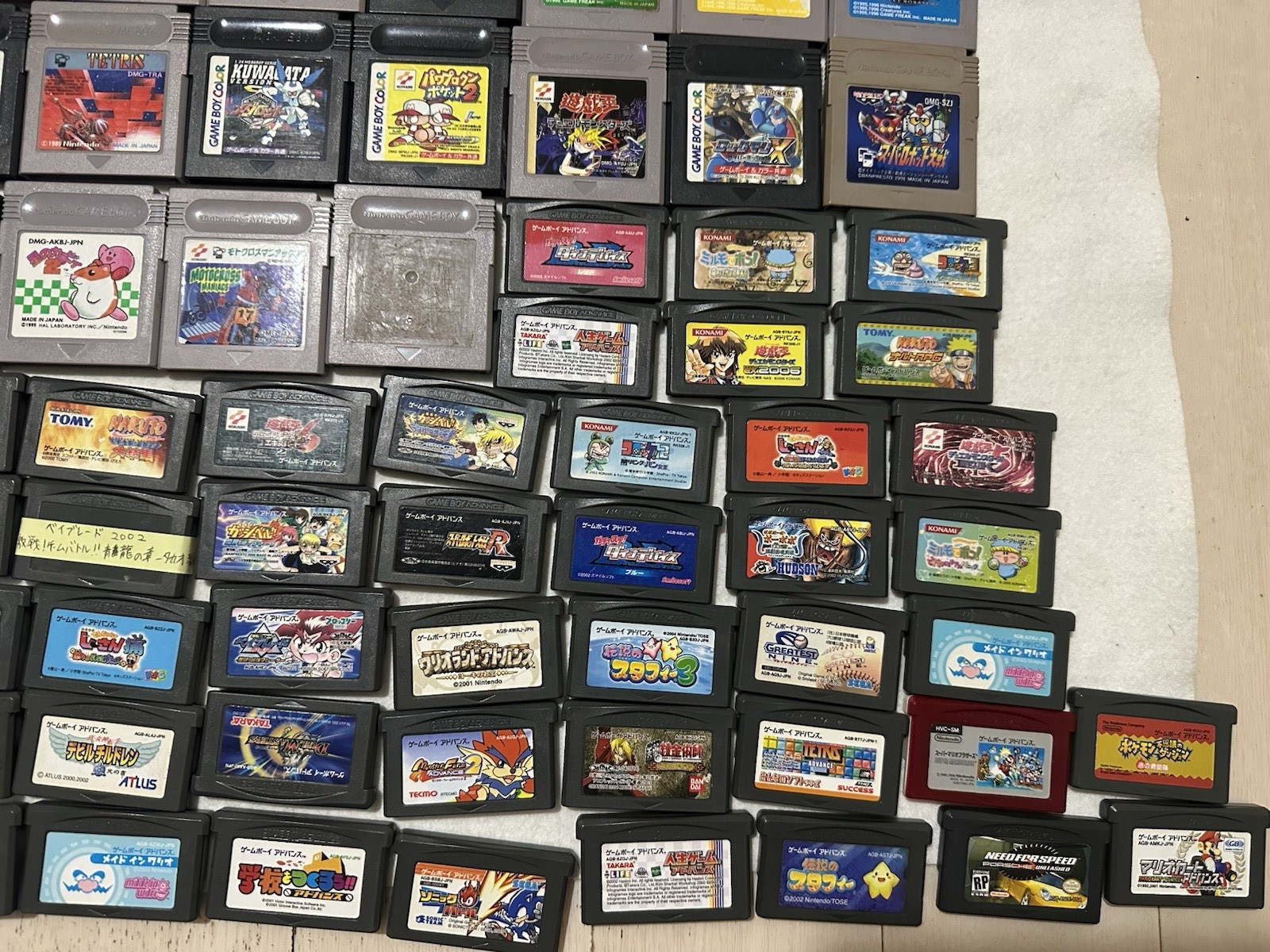 Lot 115 Gameboy Nintendo Cartridge Software GB Mario Pokemon Dragon Quest untest