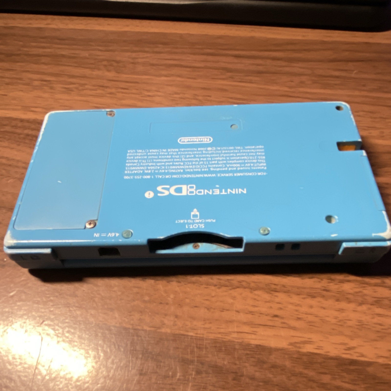 Nintendo DSi Blue Handheld Console Wi-Fi Capability Camera
