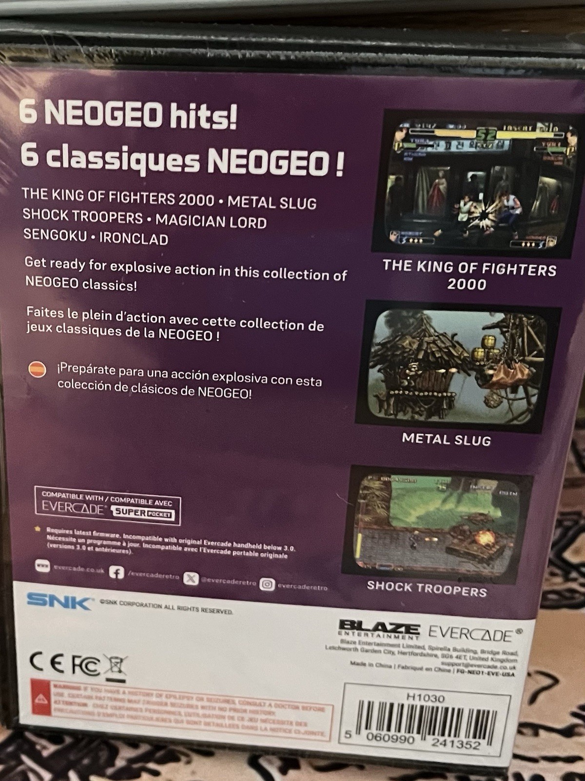 neo geo evercade Cartridge