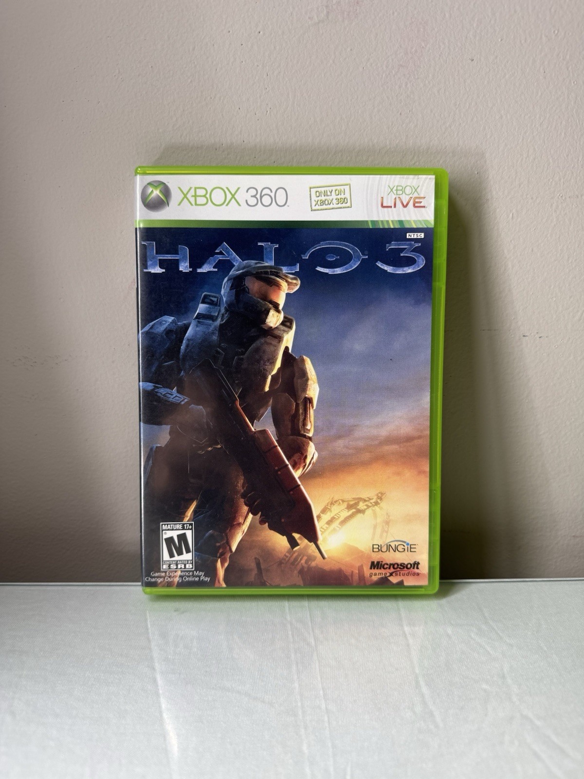 Halo 3 Xbox 360 Microsoft (M) Shooter Halo Series CIB w/Manual