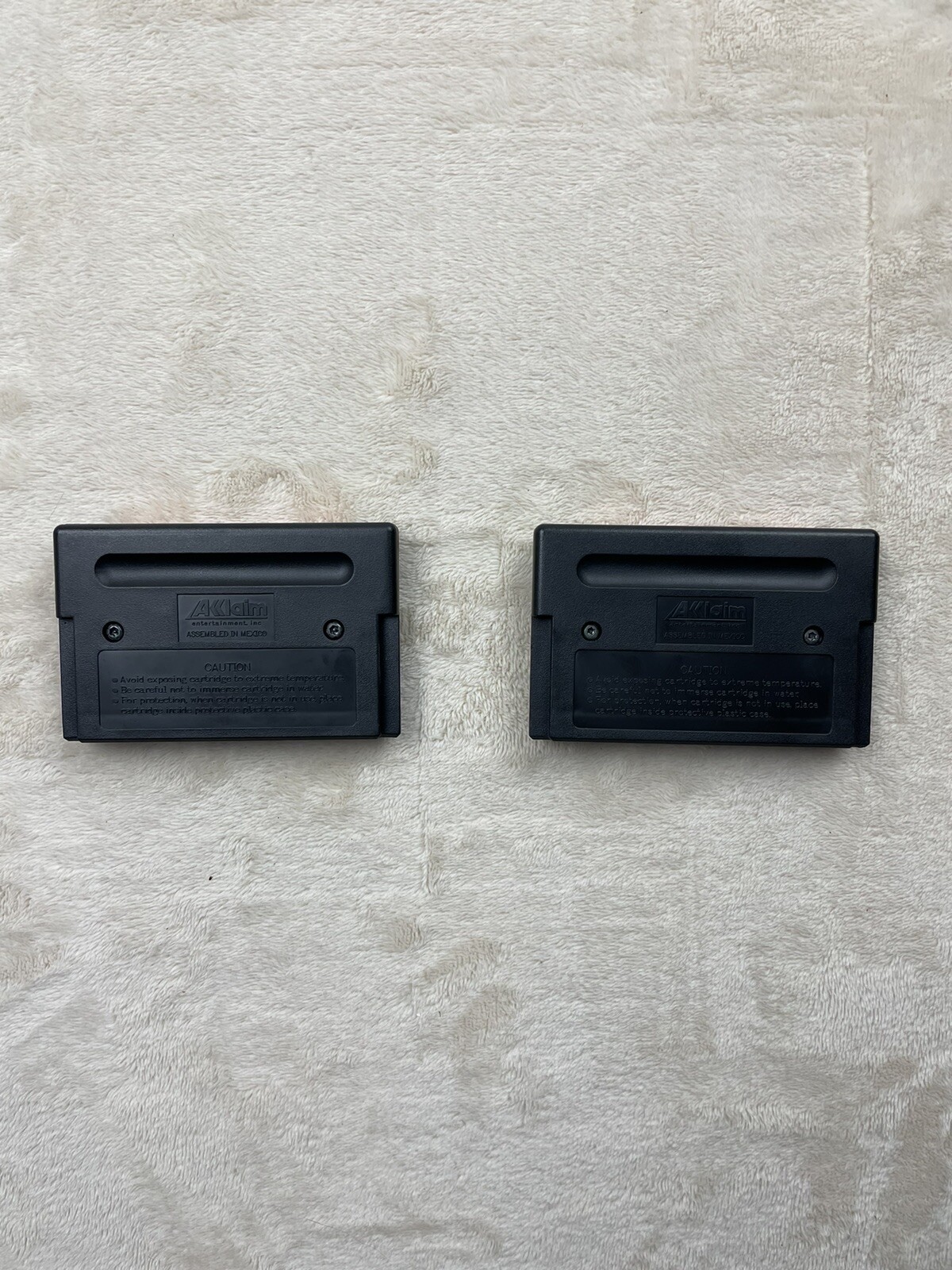 Sega Genesis Lot of 2 Games – Batman Forever + NFL Quarterback Club 96 Cart Only